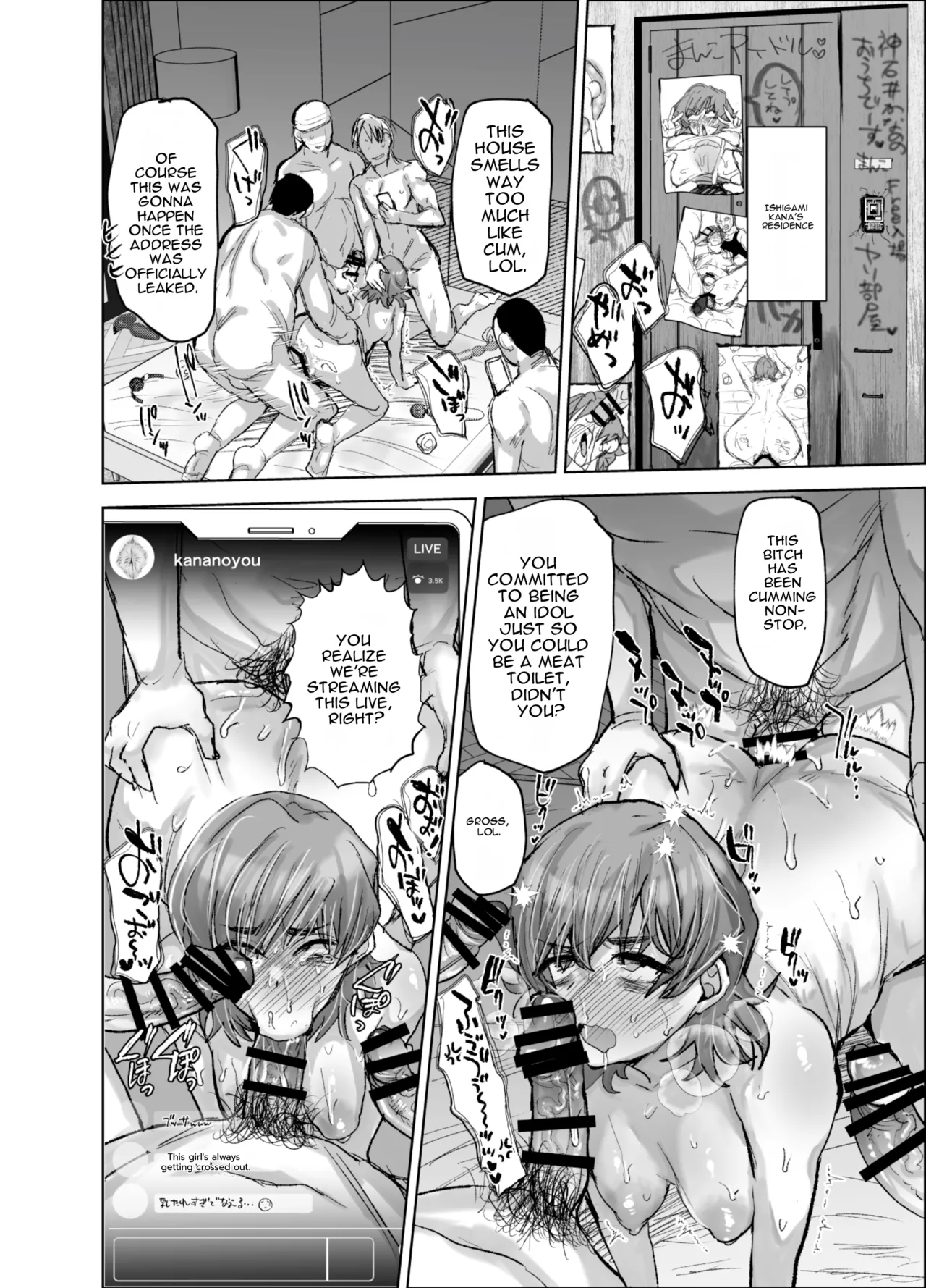 Messing up a Cross-dressing Idol with my newfound Power page 35