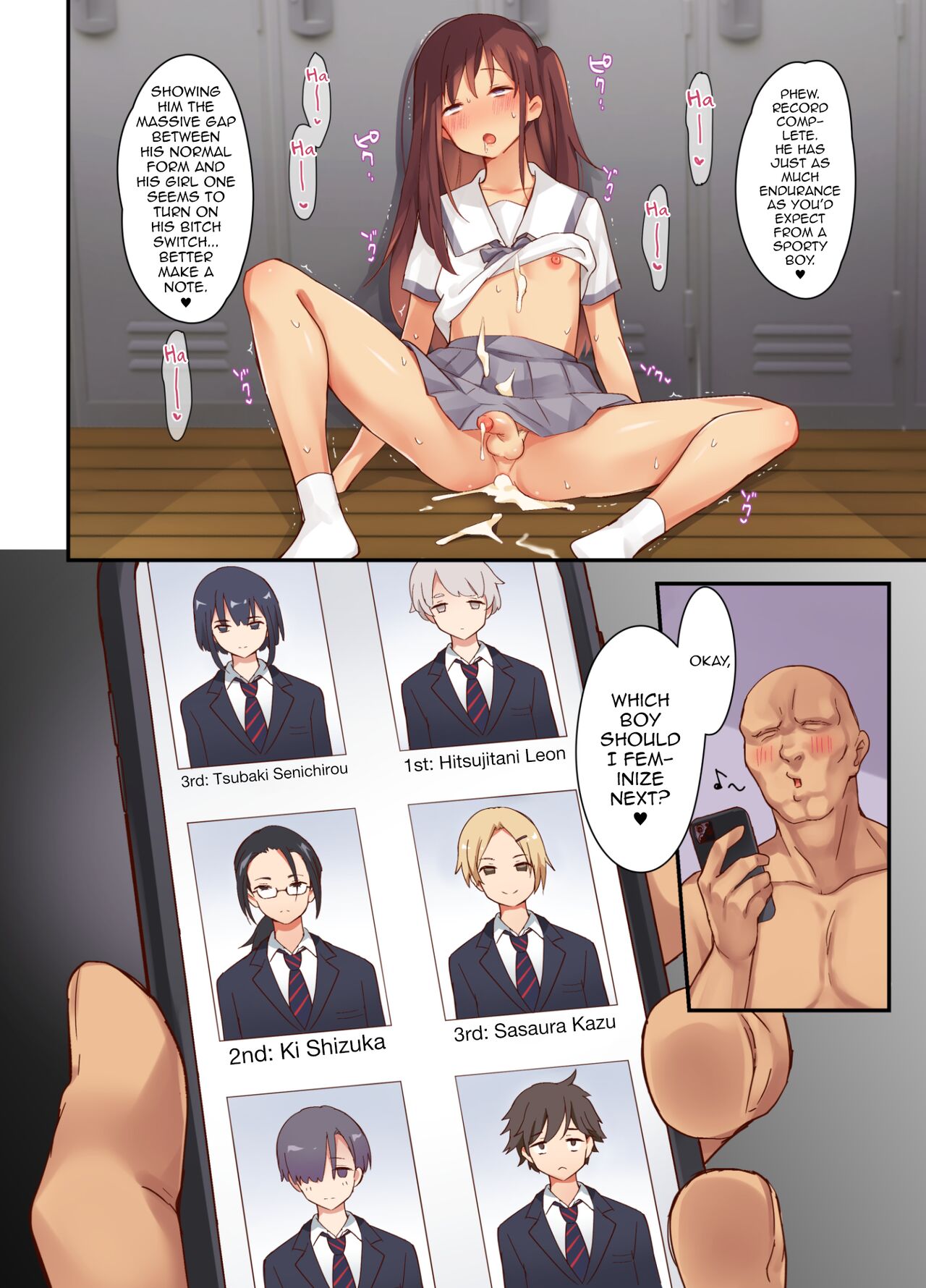 Mesu-ka Jikken ~Kenzen Shounen Mesu Ochi Kiroku~ page 29