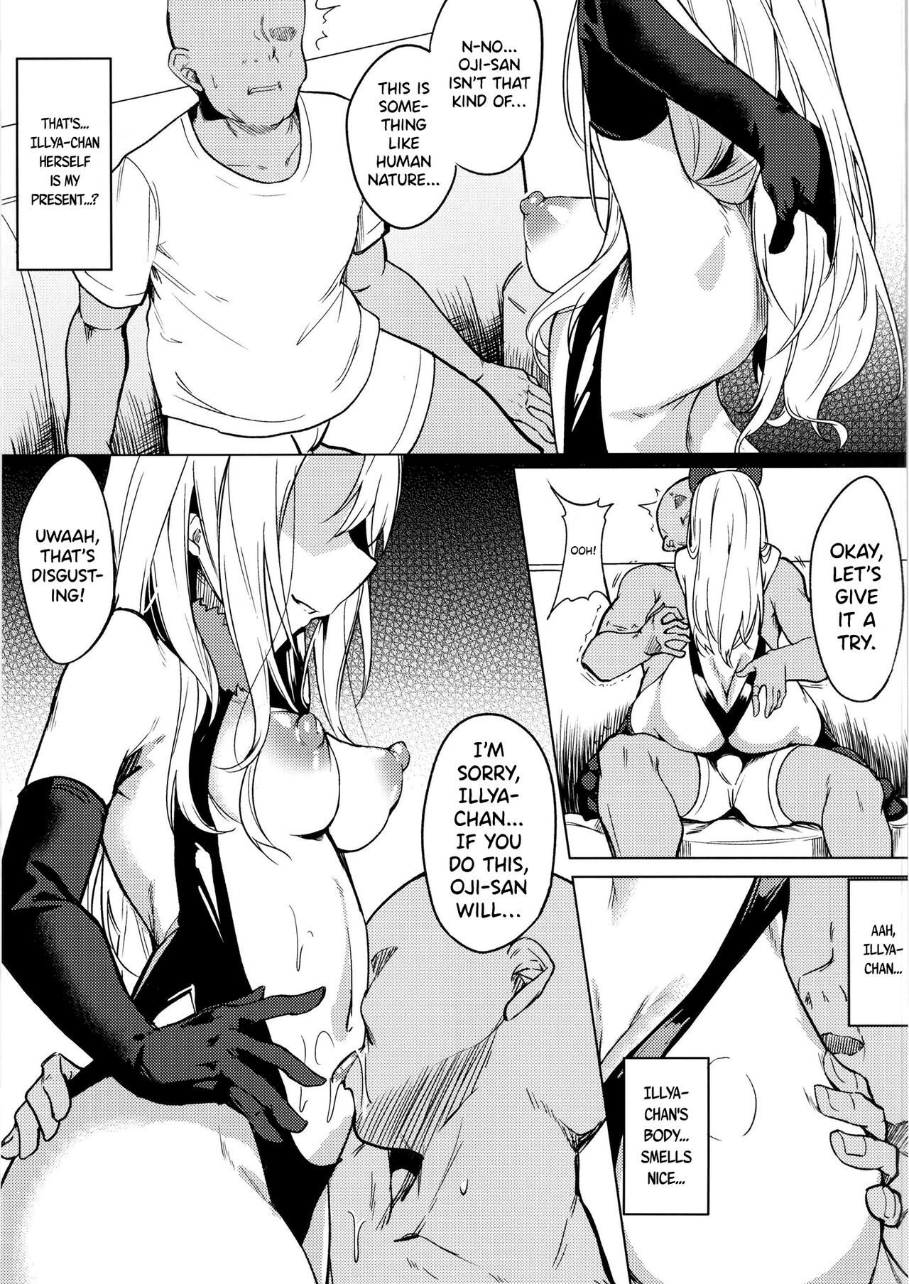 Mesugaki Bitch na Illya-chan to Asobo page 5
