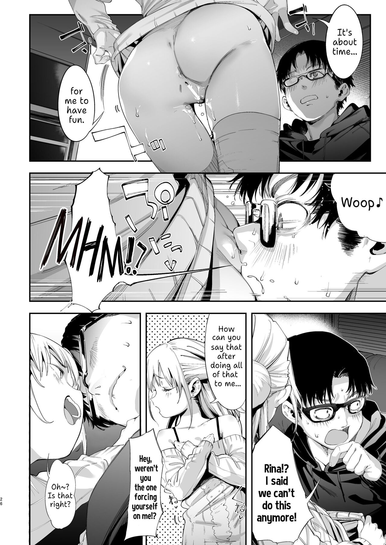 Mesugaki Rina-chan page 26