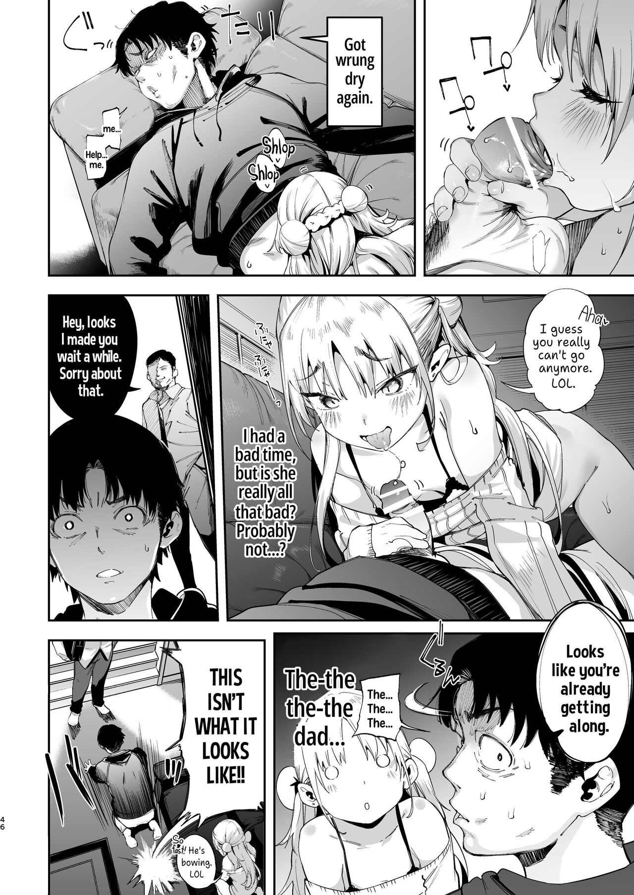 Mesugaki Rina-chan page 46