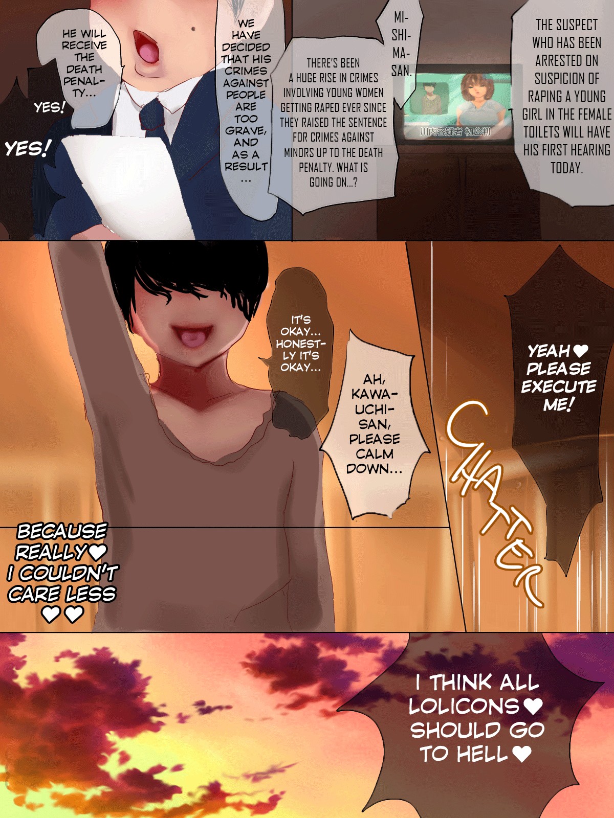Mesugaki Succubus Pandemic 2! Otoko o Hametsu ni Michibiku Isshuukan page 33