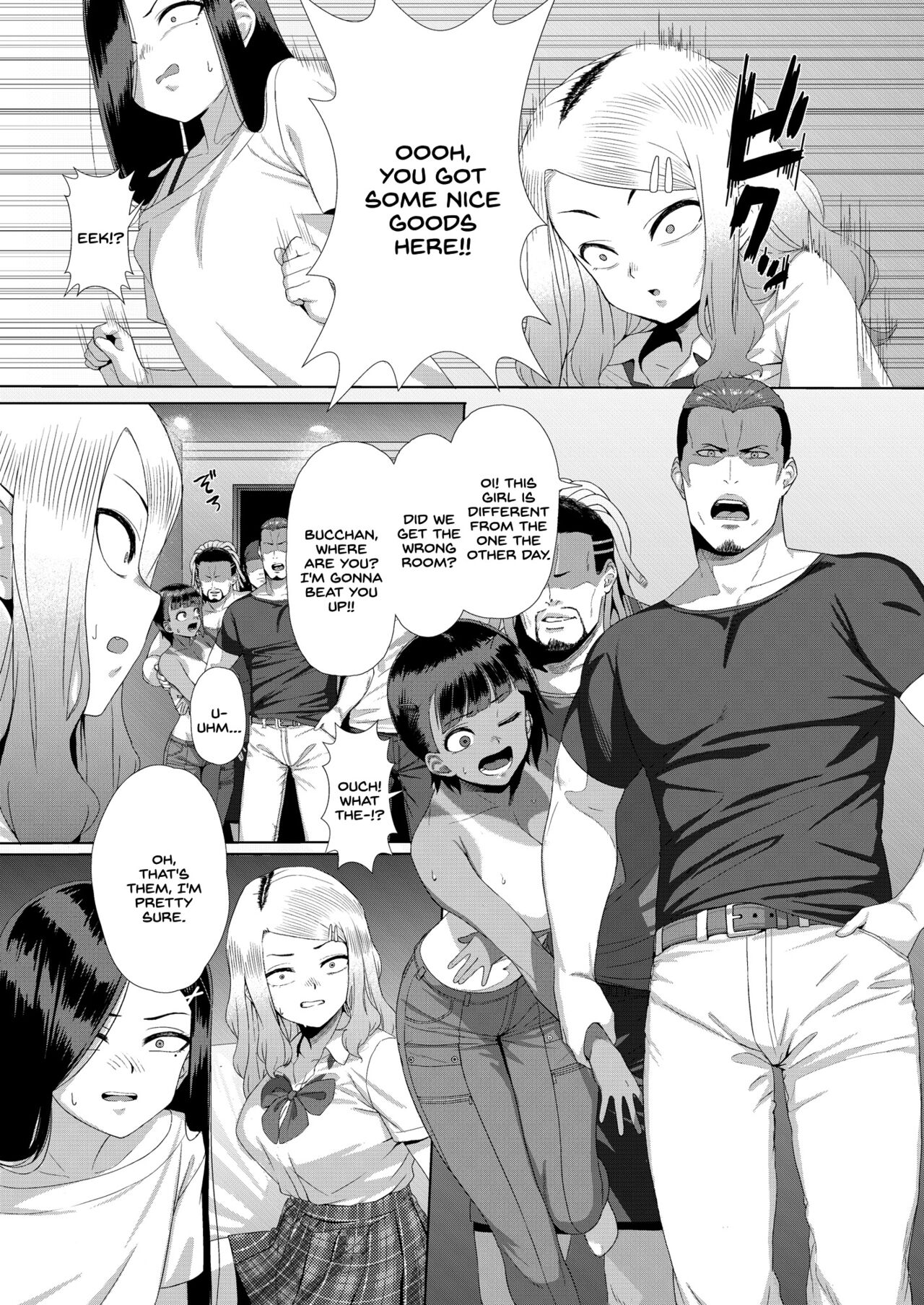 Mesugaki Tai Mob Oji page 18