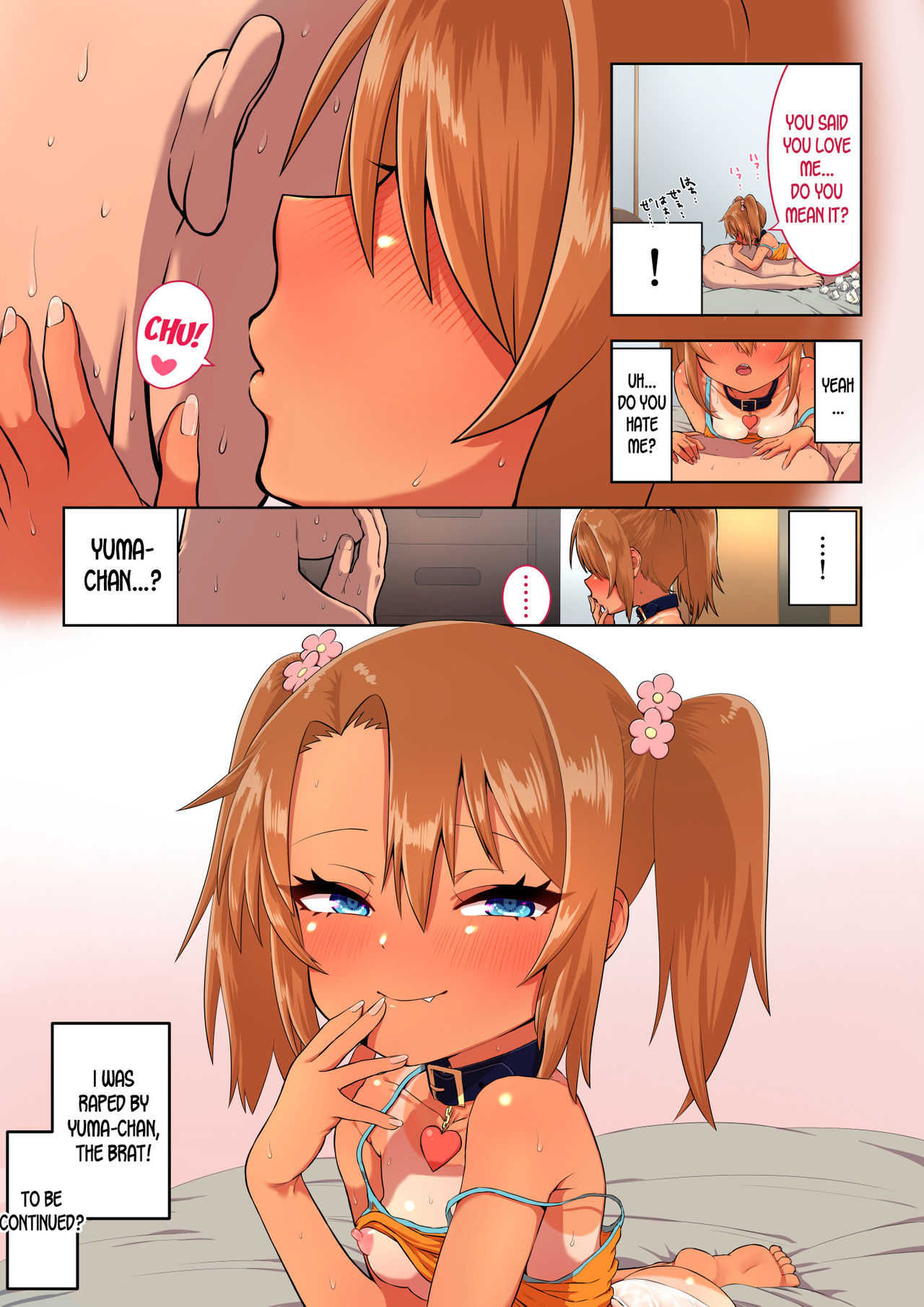 Mesugaki Yuma-chan ni Okasareru page 18