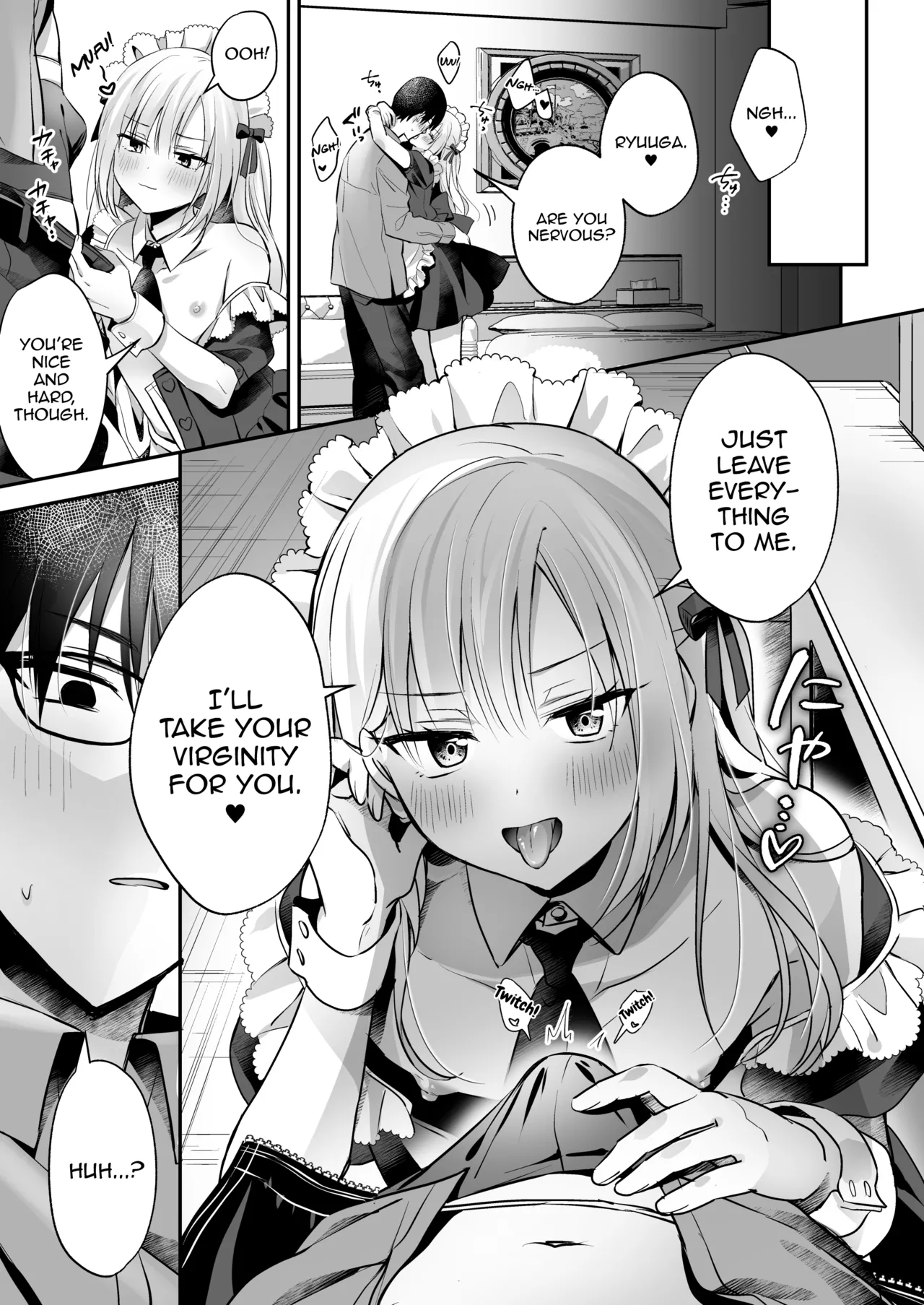 Mesuiki Maid-kun Kiki Ippatsu page 3