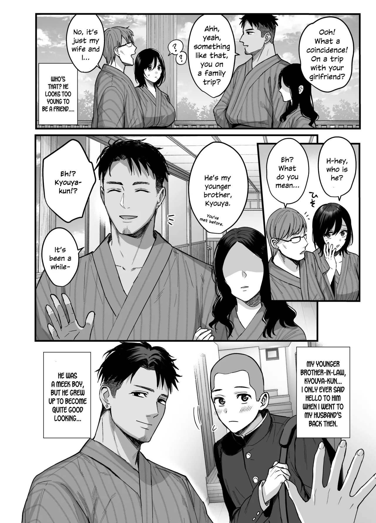 Mesunoyado ~Tsuma wa Midare Kegasareru~ page 6
