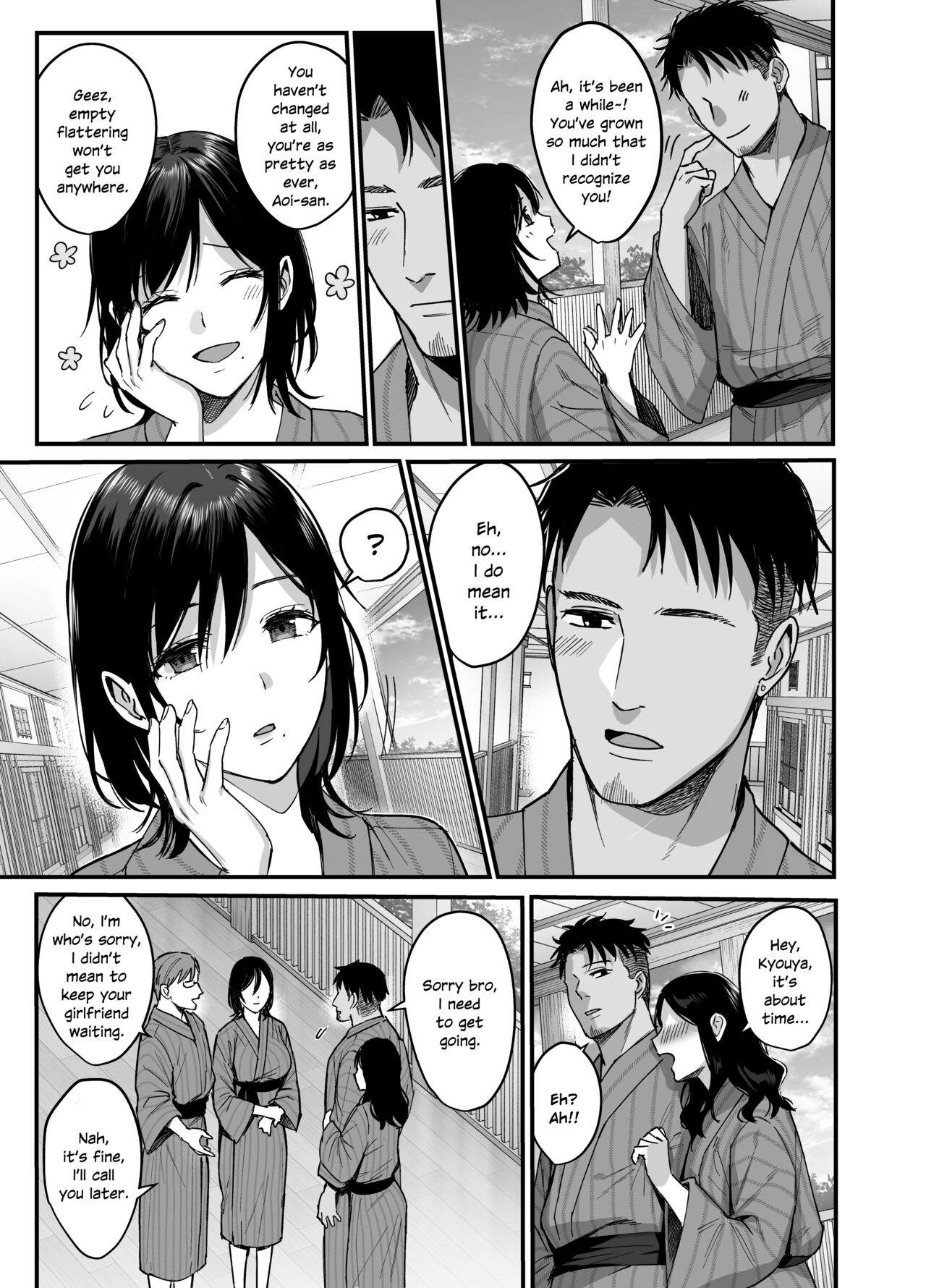 Mesunoyado ~Tsuma wa Midare Kegasareru~ page 8