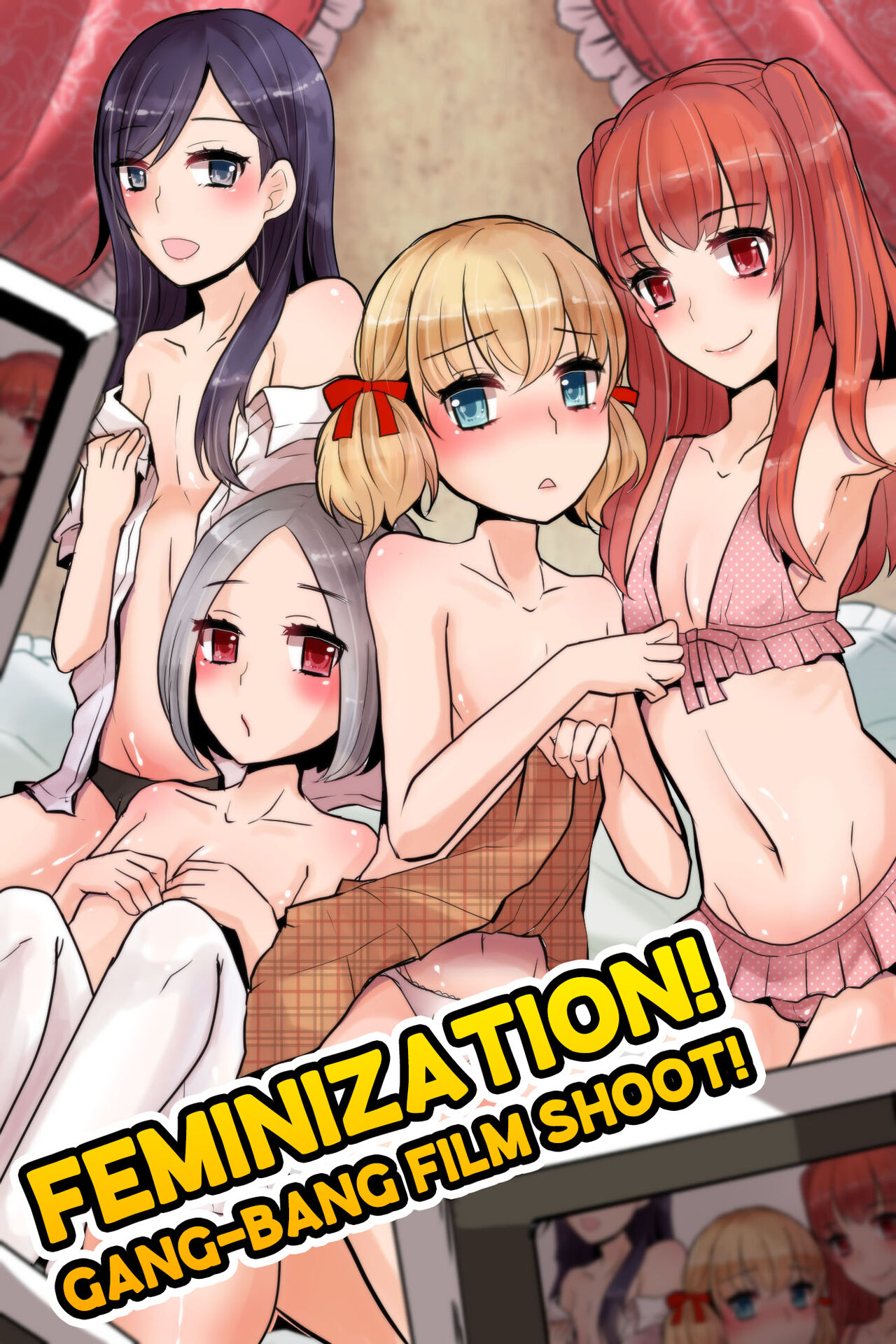 Mesuochi! Rankou Satsueikai ~Boku Otoko na no ni Kanjichau...!~ page 1