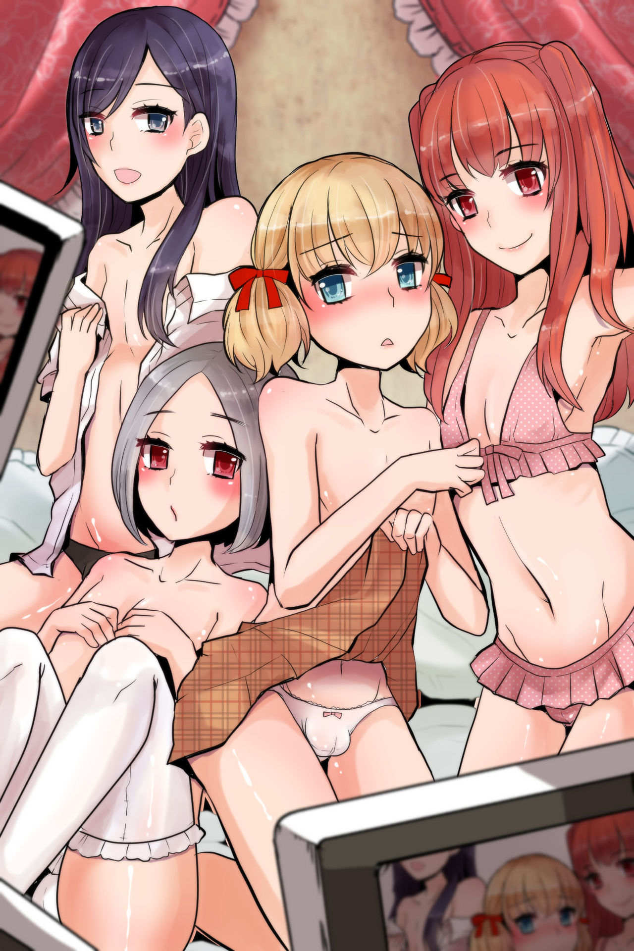 Mesuochi! Rankou Satsueikai ~Boku Otoko na no ni Kanjichau...!~ page 2