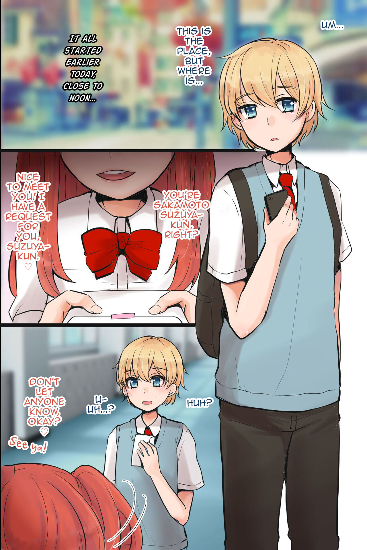 Mesuochi! Rankou Satsueikai ~Boku Otoko na no ni Kanjichau...!~ page 3