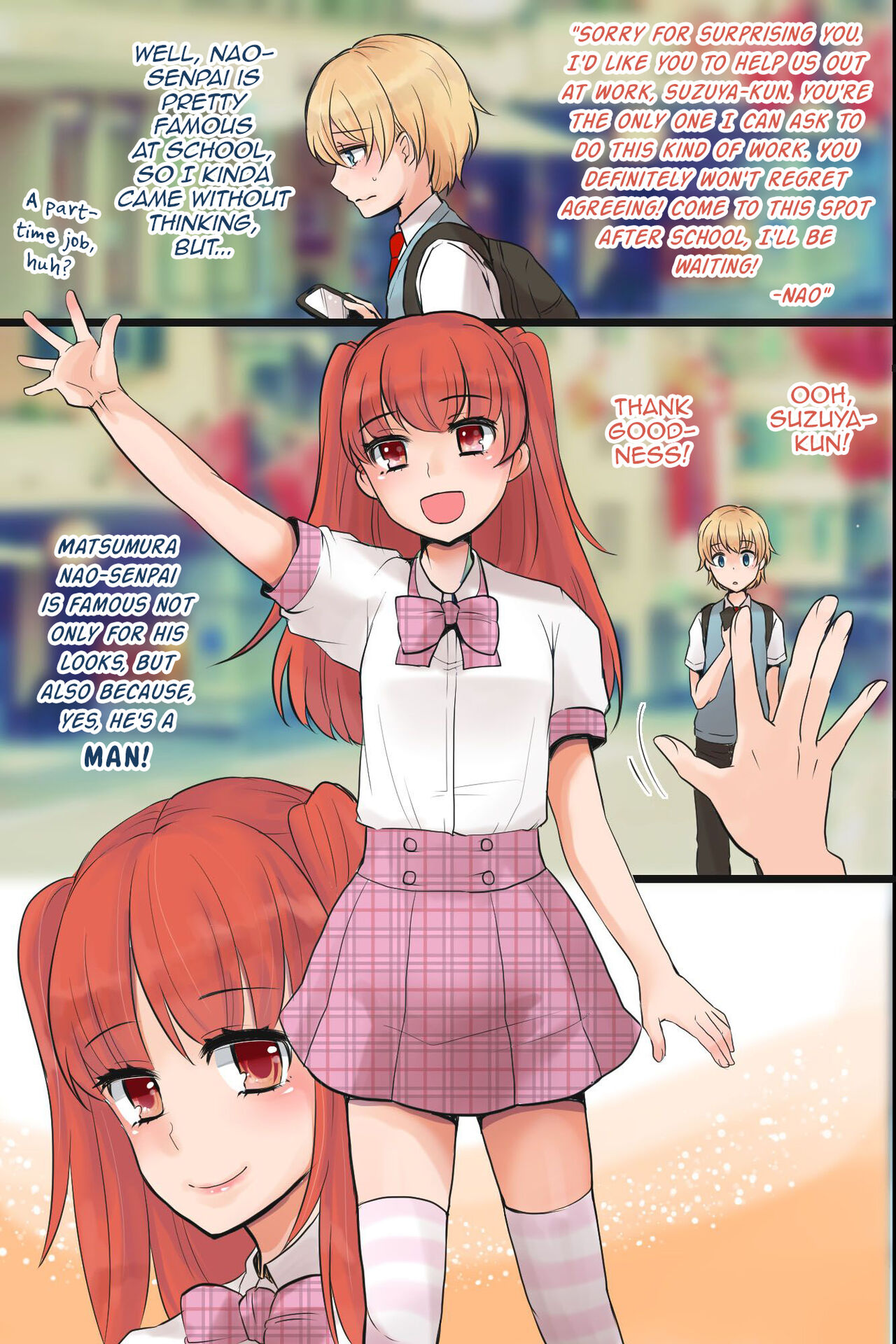 Mesuochi! Rankou Satsueikai ~Boku Otoko na no ni Kanjichau...!~ page 4