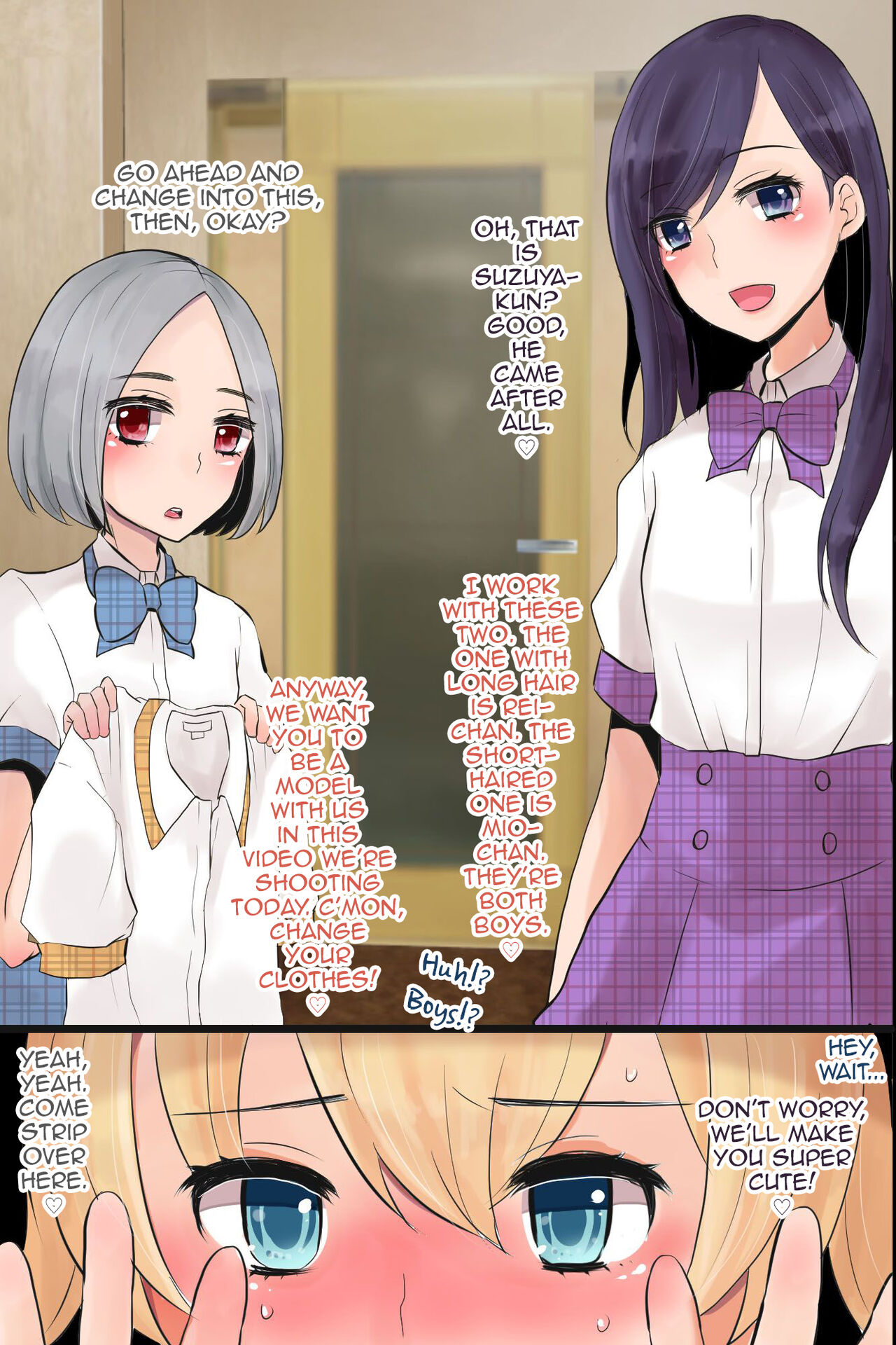 Mesuochi! Rankou Satsueikai ~Boku Otoko na no ni Kanjichau...!~ page 6