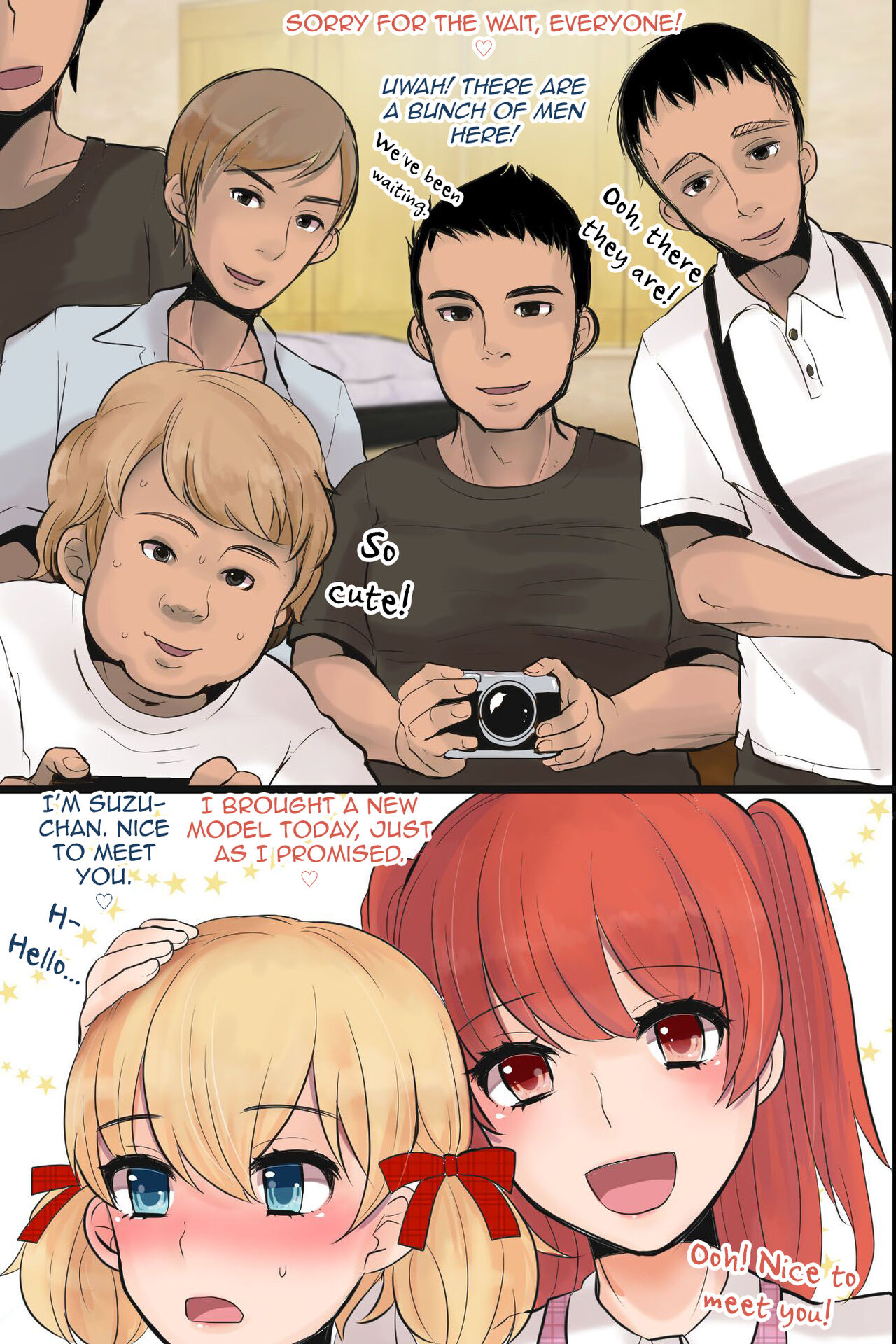 Mesuochi! Rankou Satsueikai ~Boku Otoko na no ni Kanjichau...!~ page 8
