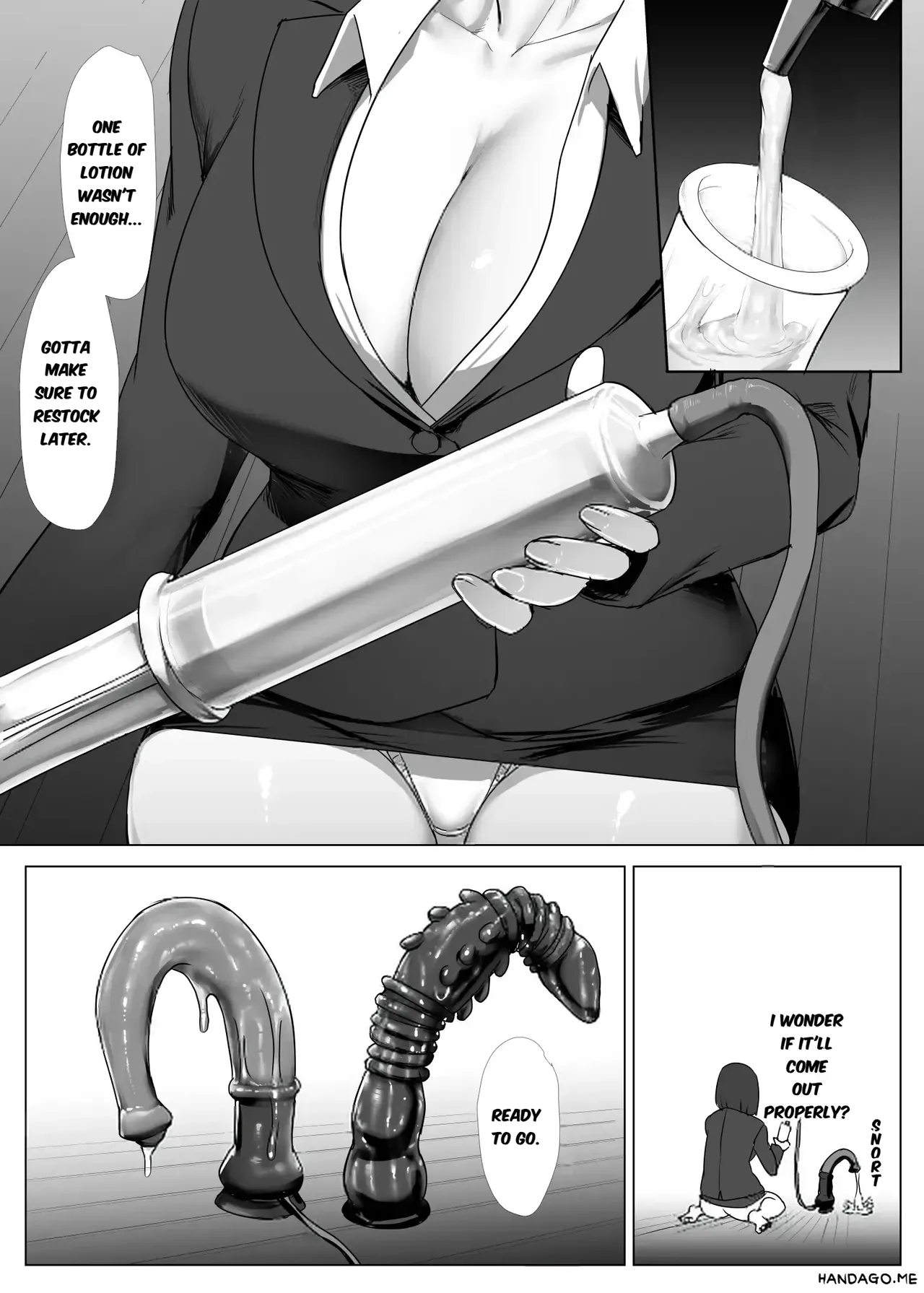 Metal Girl Ie Onanie page 8