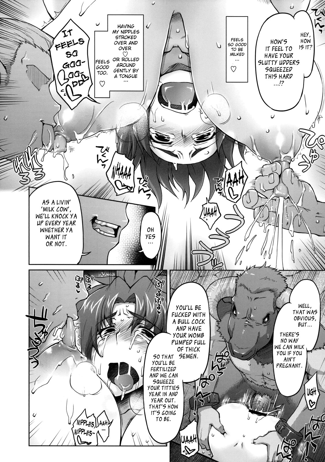Meushi Gizoku ~Risty Rin After~ [Holstein Robber ~Gang Bang Listy After~] (Queen's Blade) [English] =Wrathkal+Torn= page 43