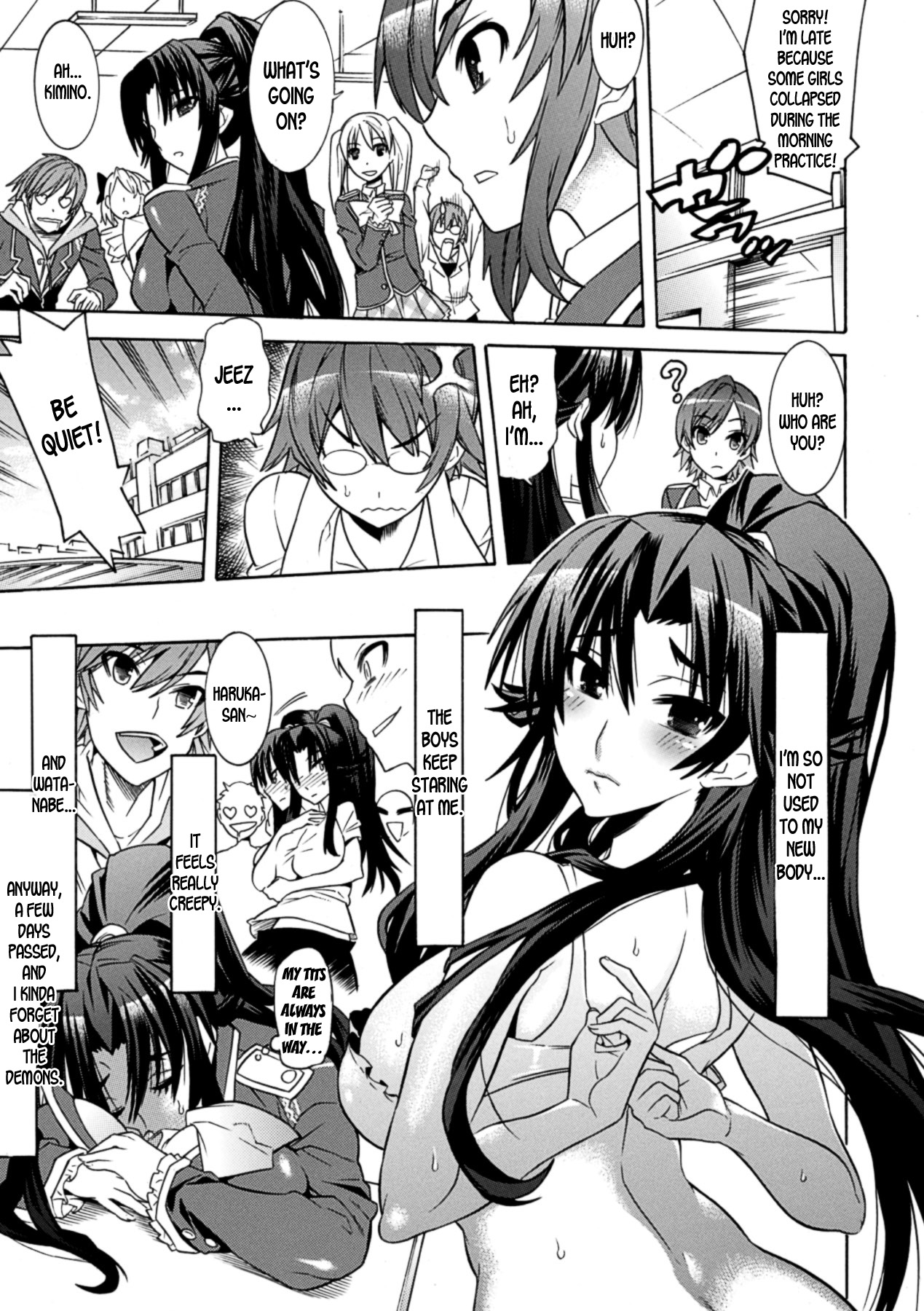 Mezameru to Itoko o Mamoru Bishoujo Kenshi ni Natteita Etsuraku no TS Taimashi page 35