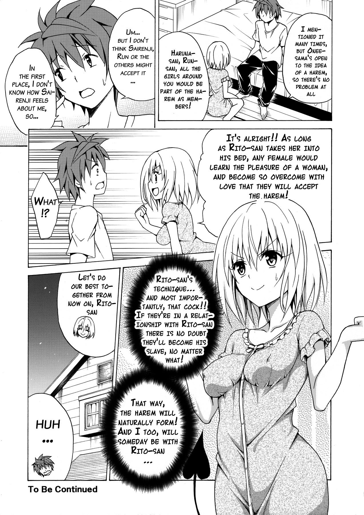 Mezase! Rakuen Keikaku Vol. 1 page 36
