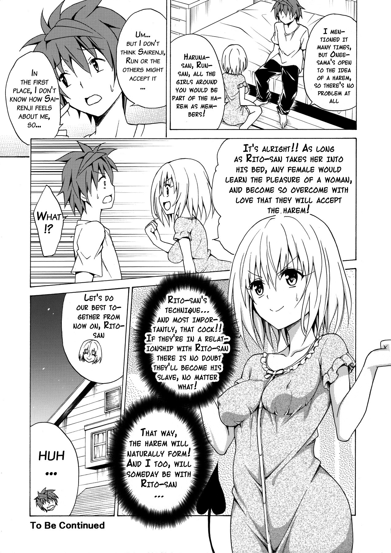 Mezase! Rakuen Keikaku Vol. 1 page 36