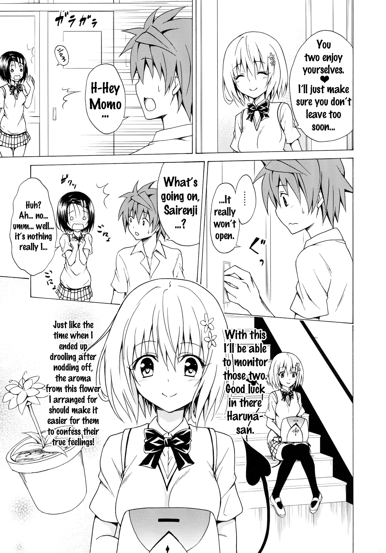 Mezase! Rakuen Keikaku Vol. 2 page 14