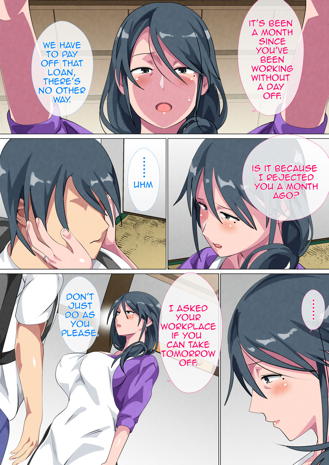 Miboujin no Haha ・Sayoko ~Yojouhan ni Sumu Oyako no Koubi Kiroku~| Widowed Mother Sayoko ~Record of a Copulation of a Mother and Son Living in a Small Room~ page 25