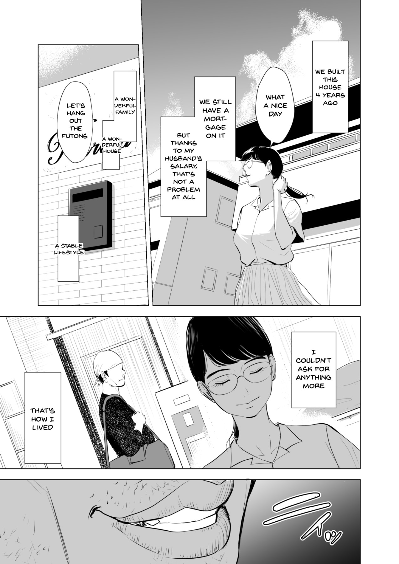 Michitarita Seikatsu ~Nerawareta Megane Jimitsuma~ page 4