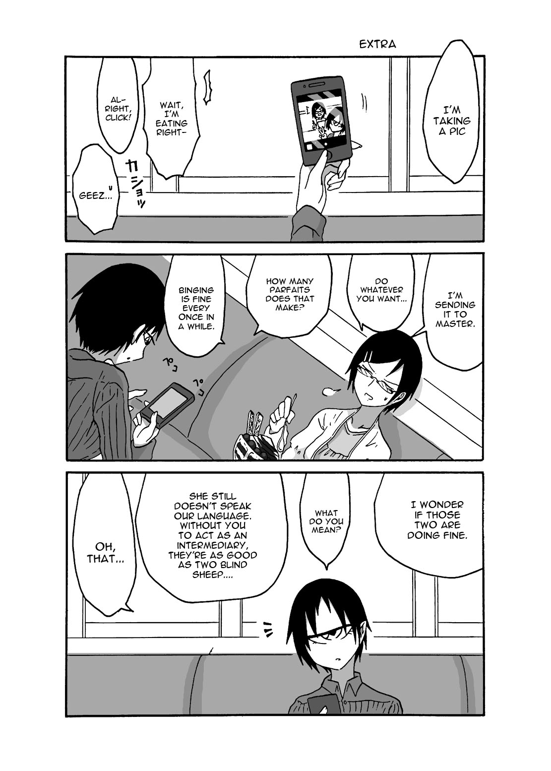Mikai no Chi de Hirotta Nazo Gengo Tangan-chan o Maid to Shite Yatotte Icha Love suru Hon 3 page 24