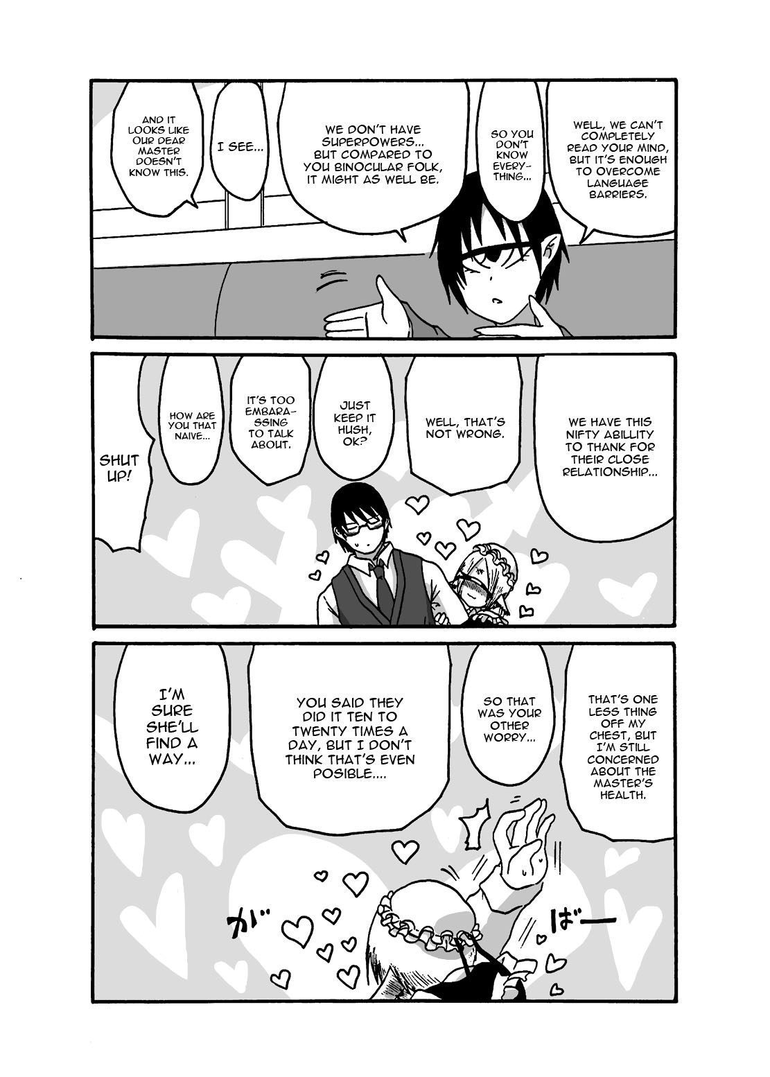 Mikai no Chi de Hirotta Nazo Gengo Tangan-chan o Maid to Shite Yatotte Icha Love suru Hon 3 page 26