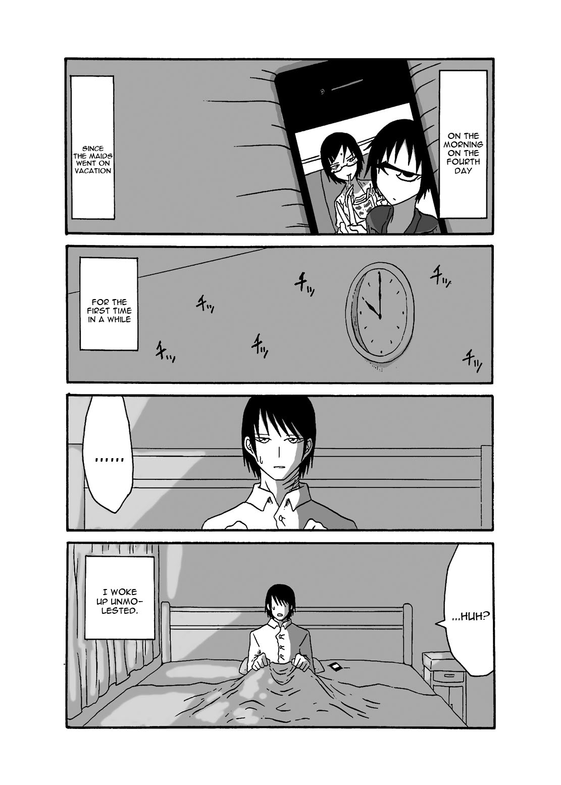 Mikai no Chi de Hirotta Nazo Gengo Tangan-chan o Maid to Shite Yatotte Icha Love suru Hon 3 page 4