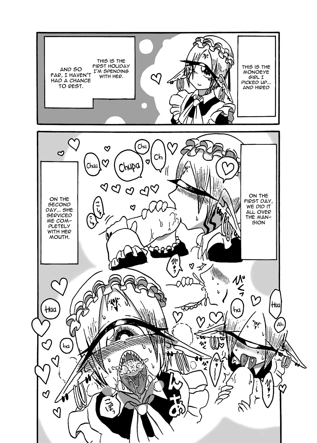 Mikai no Chi de Hirotta Nazo Gengo Tangan-chan o Maid to Shite Yatotte Icha Love suru Hon 3 page 5