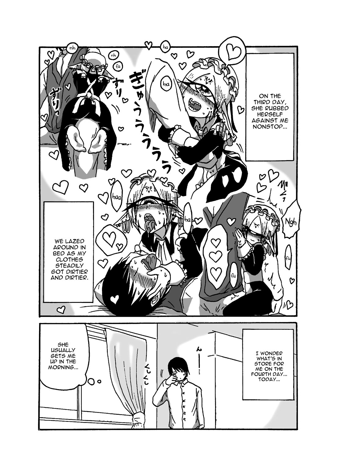 Mikai no Chi de Hirotta Nazo Gengo Tangan-chan o Maid to Shite Yatotte Icha Love suru Hon 3 page 6