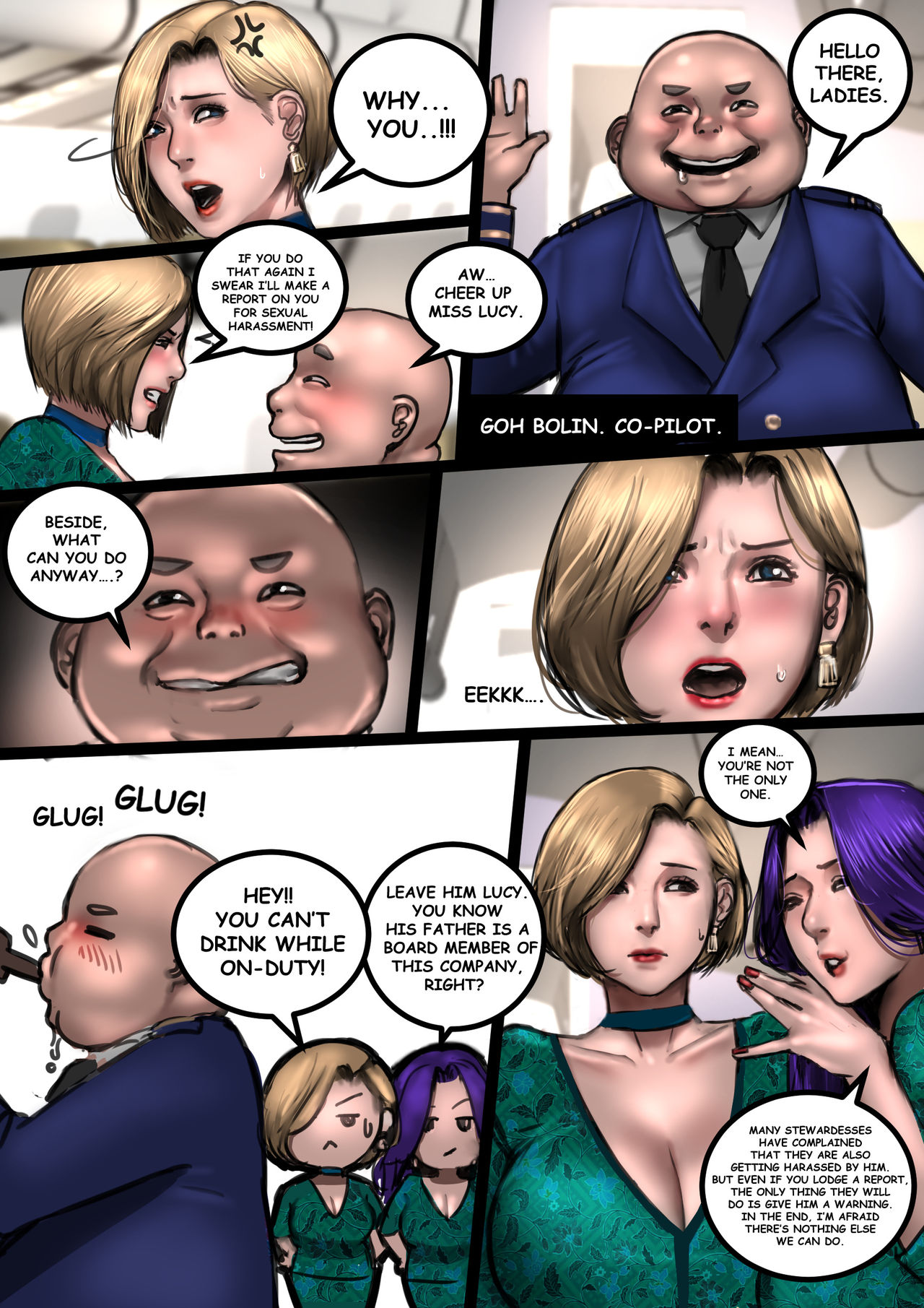 MILF AIRLINE: My Dear Mr. Pilot page 10