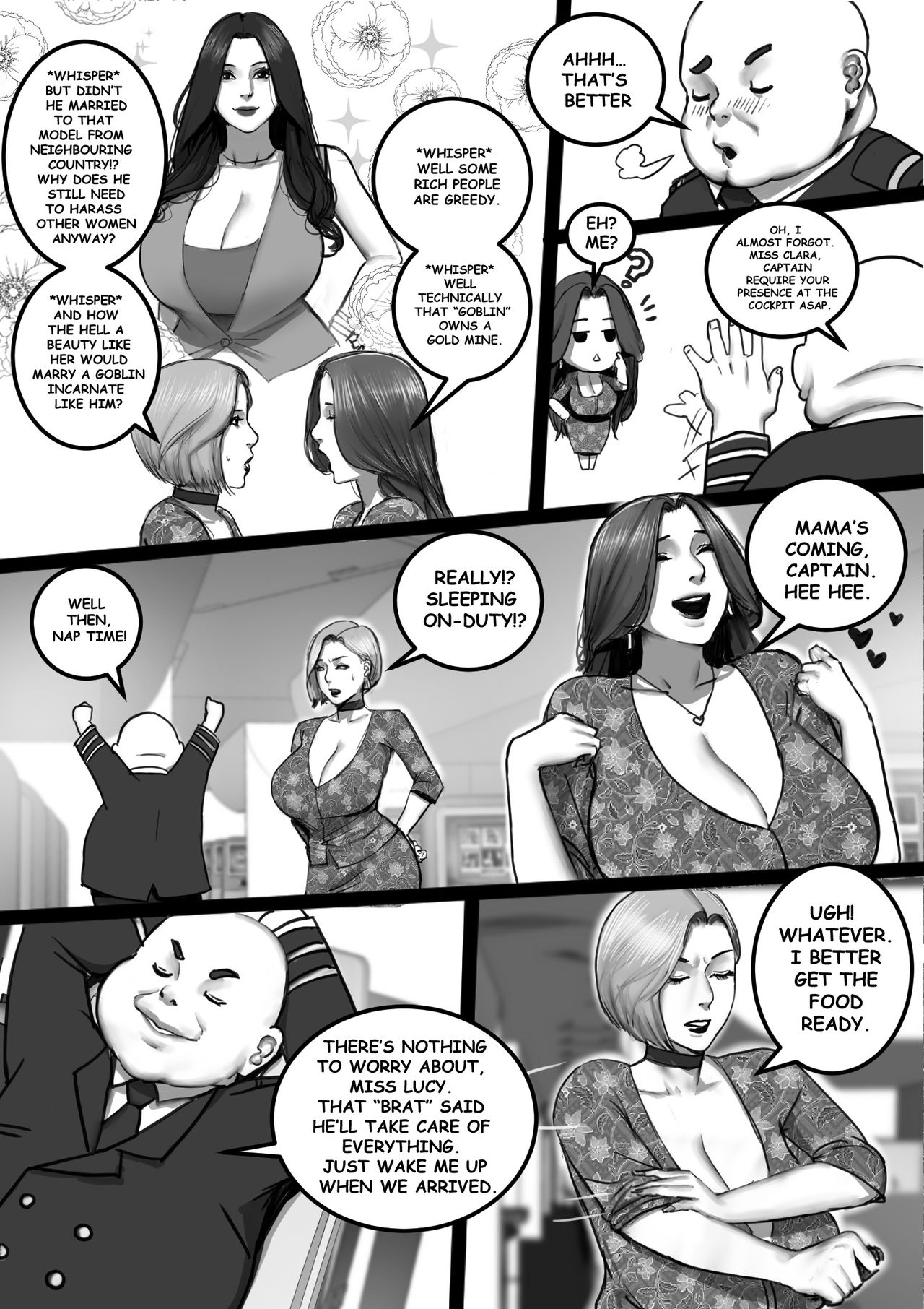 MILF AIRLINE: My Dear Mr. Pilot page 11