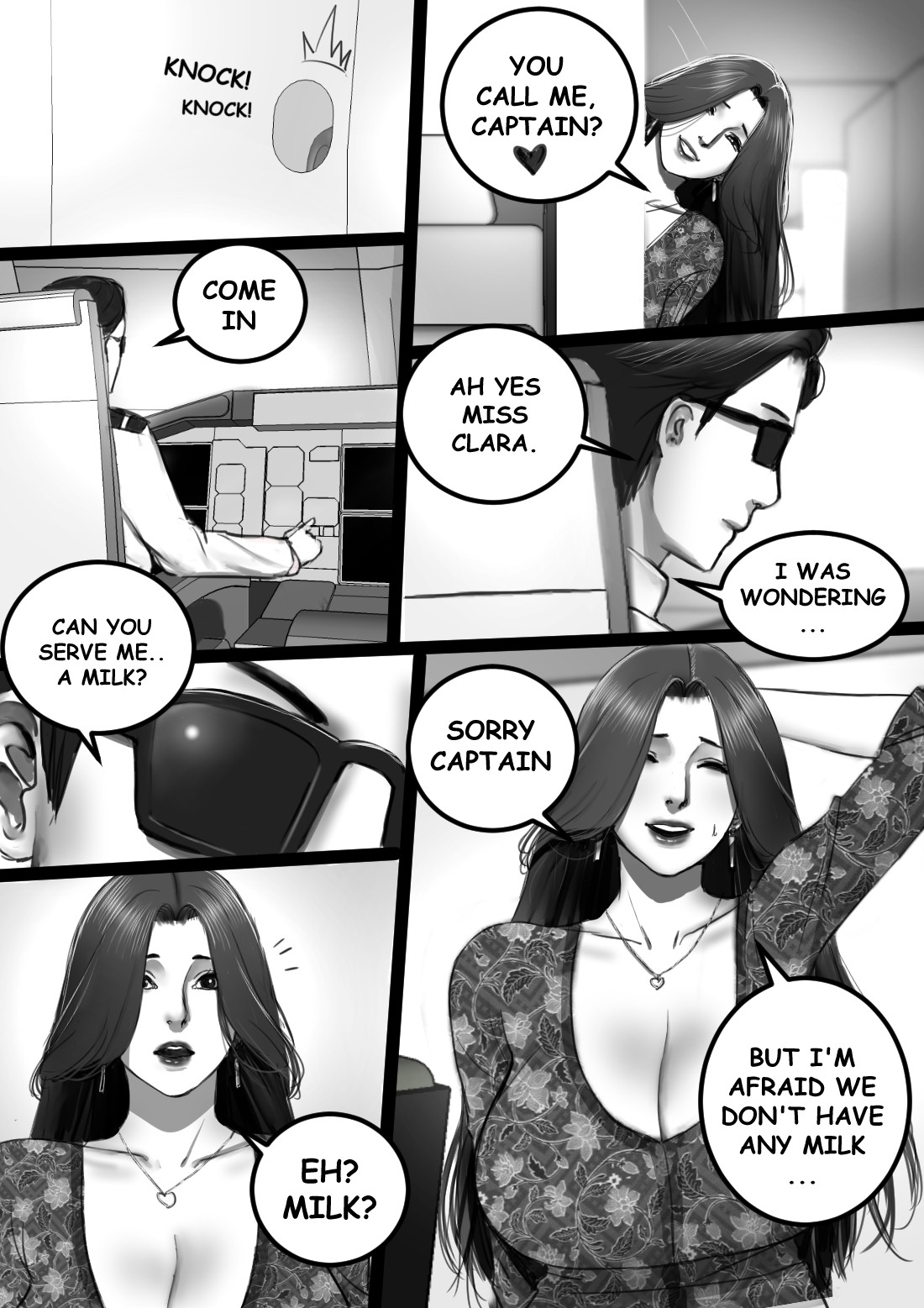 MILF AIRLINE: My Dear Mr. Pilot page 12