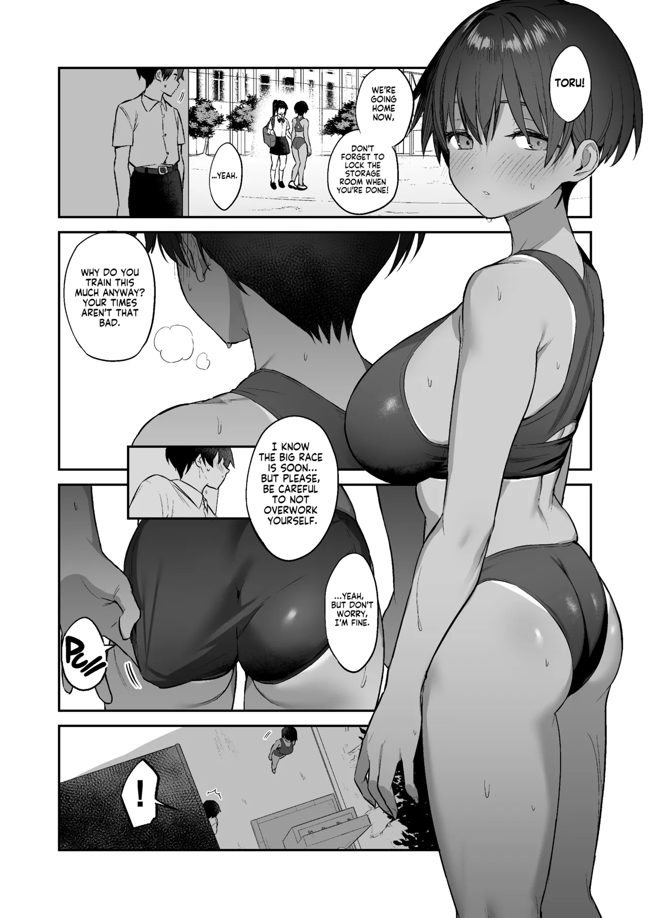 Milked Dry By The Super Horny Girl From The Track And Field Club page 3