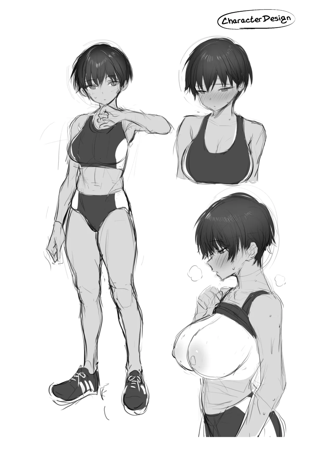 Milked Dry By The Super Horny Girl From The Track And Field Club page 38