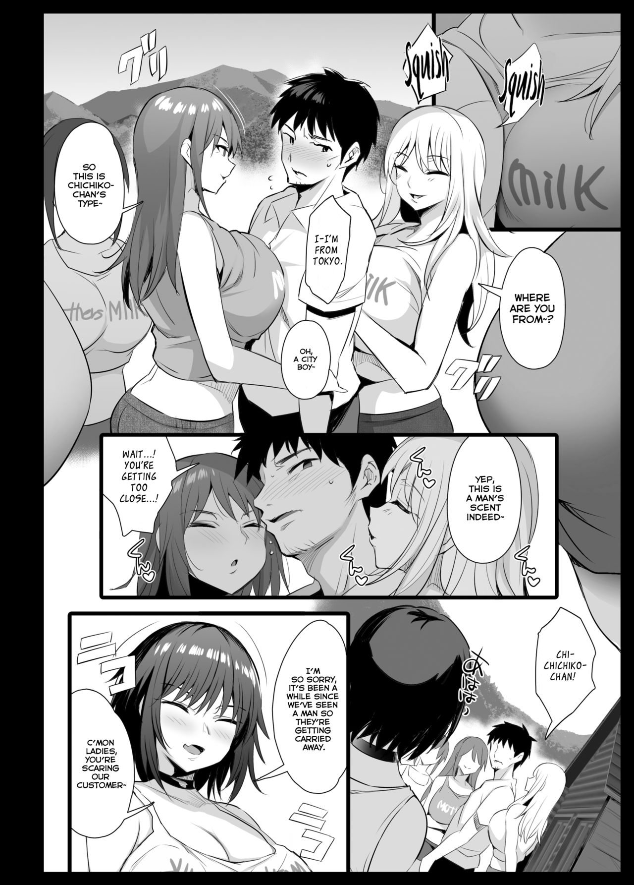 Milking Village page 13