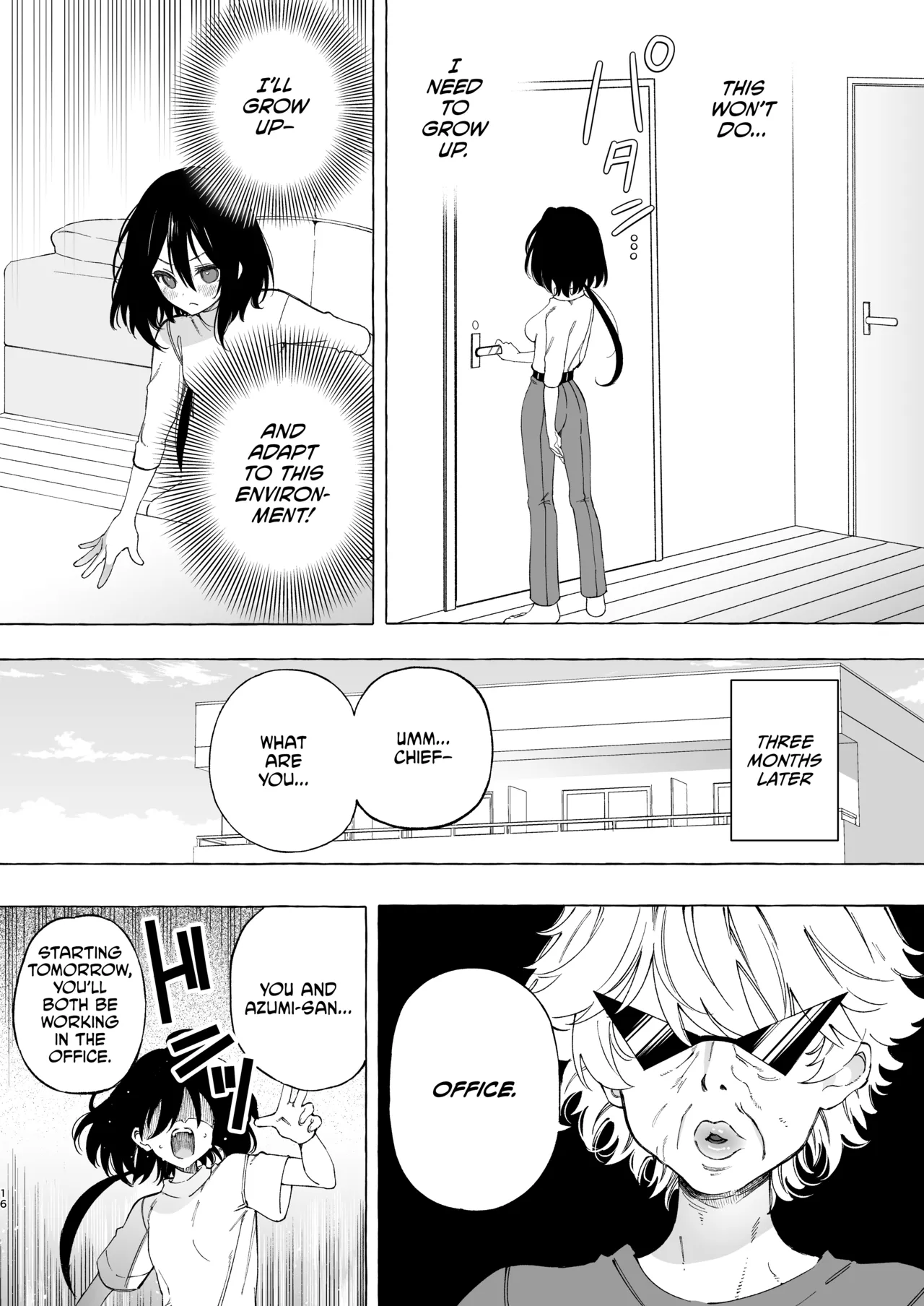 Mimi de Koishita Douryou ~OnaSuppo Onsei Otaku Onna ga Douryou no Koe ni Hannou Shite Ikimakuri~ page 16