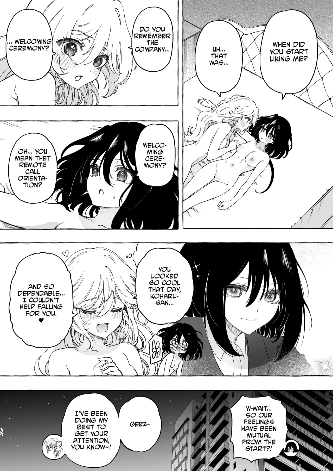 Mimi de Koishita Douryou ~OnaSuppo Onsei Otaku Onna ga Douryou no Koe ni Hannou Shite Ikimakuri~ page 62