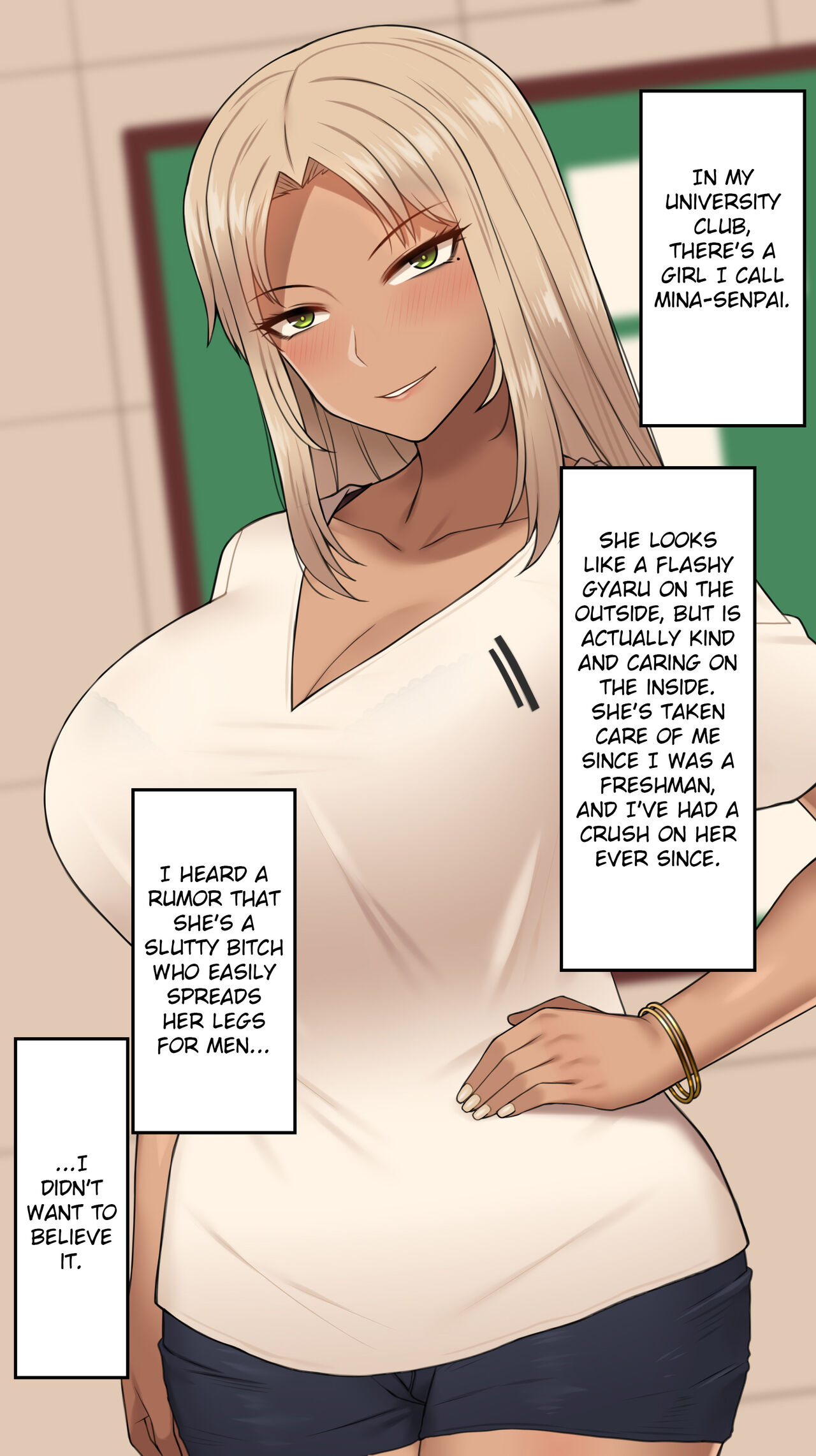 Mina Senpai page 1