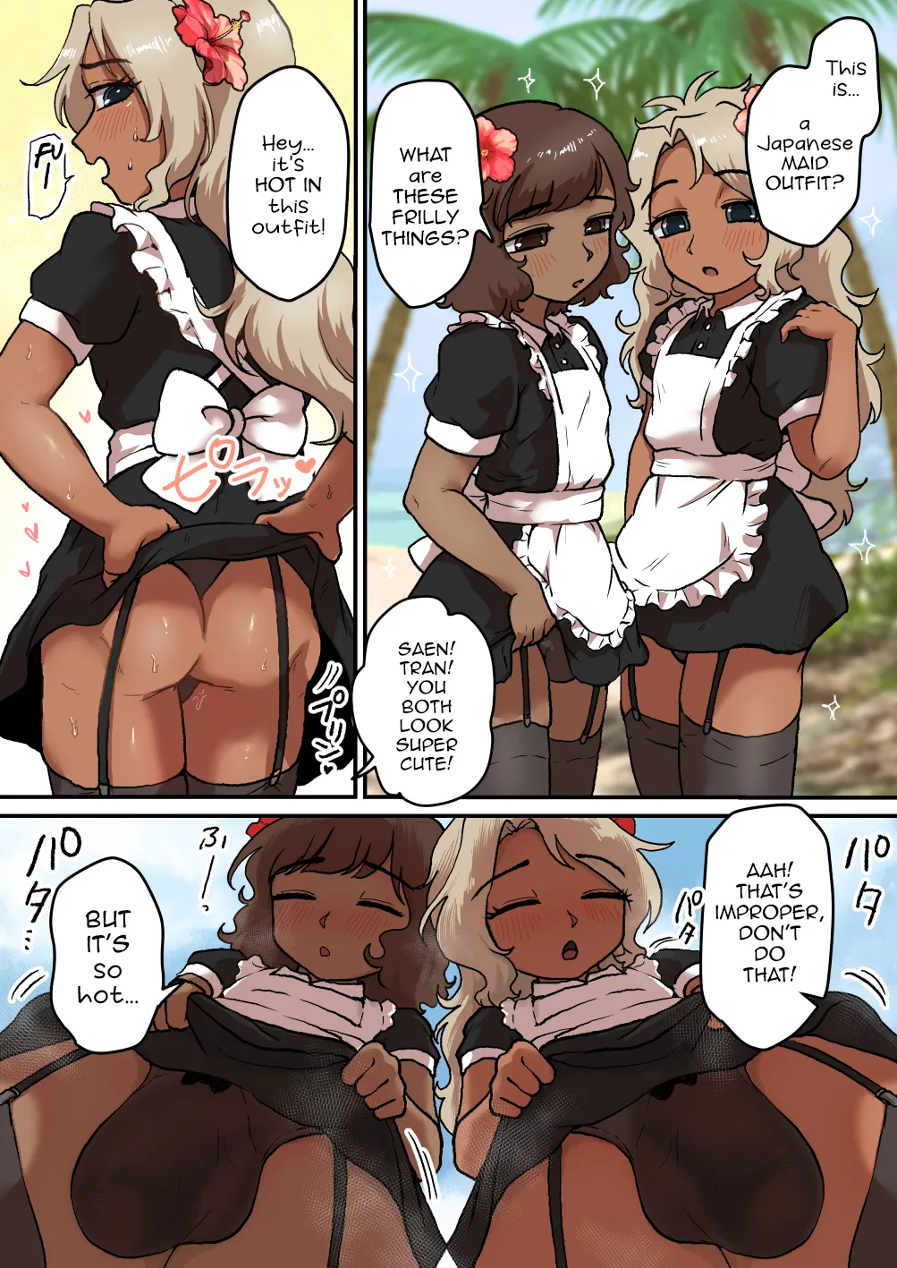 Minami no Shima no Otokonoko to Otona no Omocha (Bunmei no Riki) de Asobou page 4
