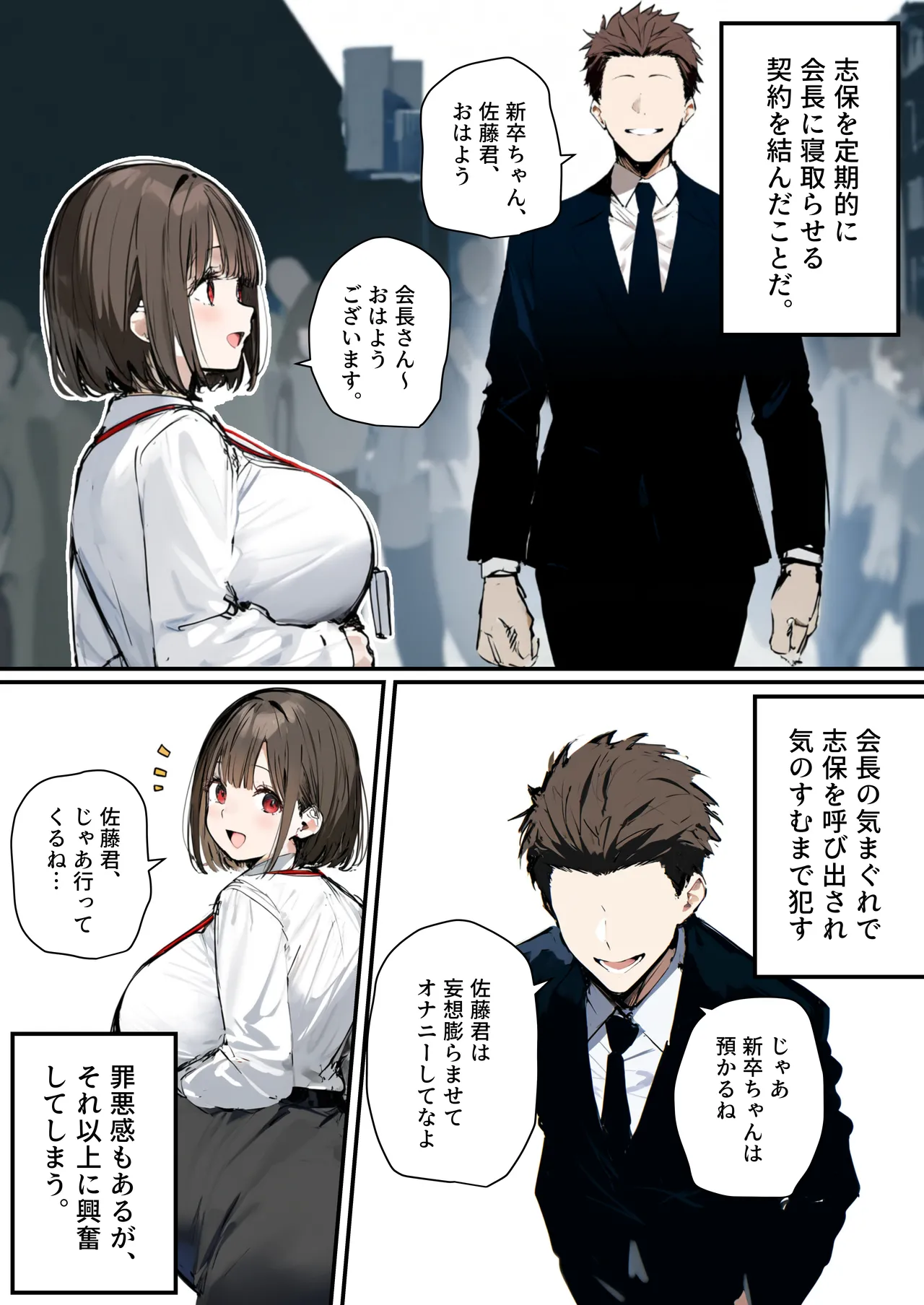 Minna ga Neratteru Shinsotsu-chan wo Netorasetemita Ominubasu 5 page 138