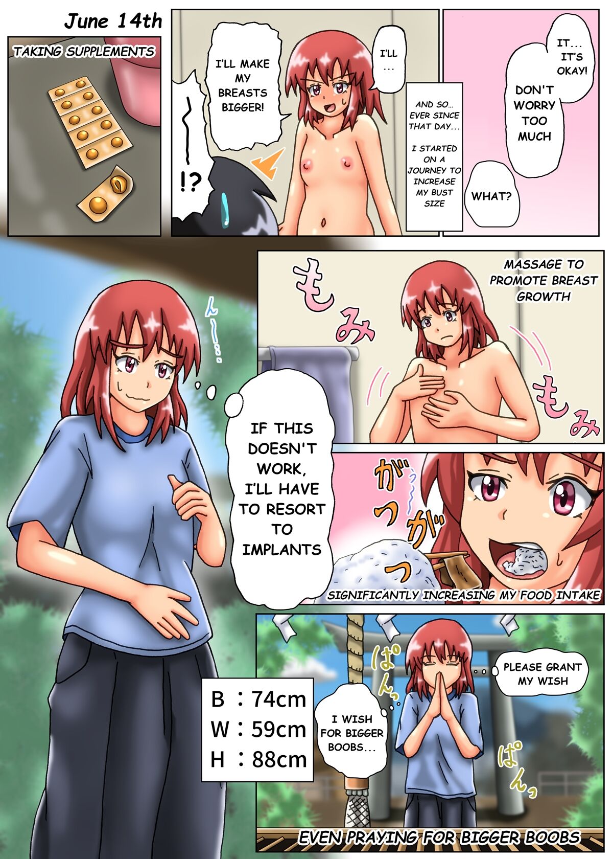 Minori no Chounyuu-ka Kiroku ~Ore no Tame ni Oppai Ookiku shite kureru Kanojo~ page 6