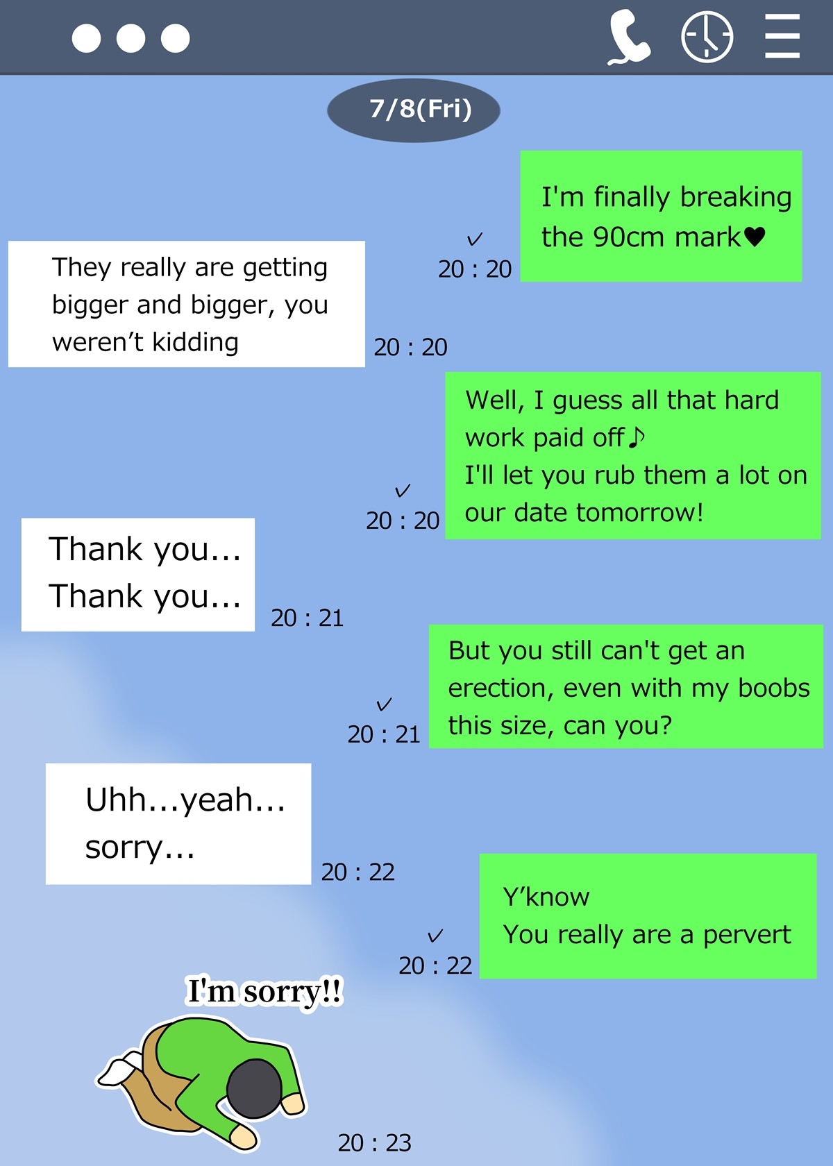 Minori no Chounyuu-ka Kiroku ~Ore no Tame ni Oppai Ookiku shite kureru Kanojo~ page 9