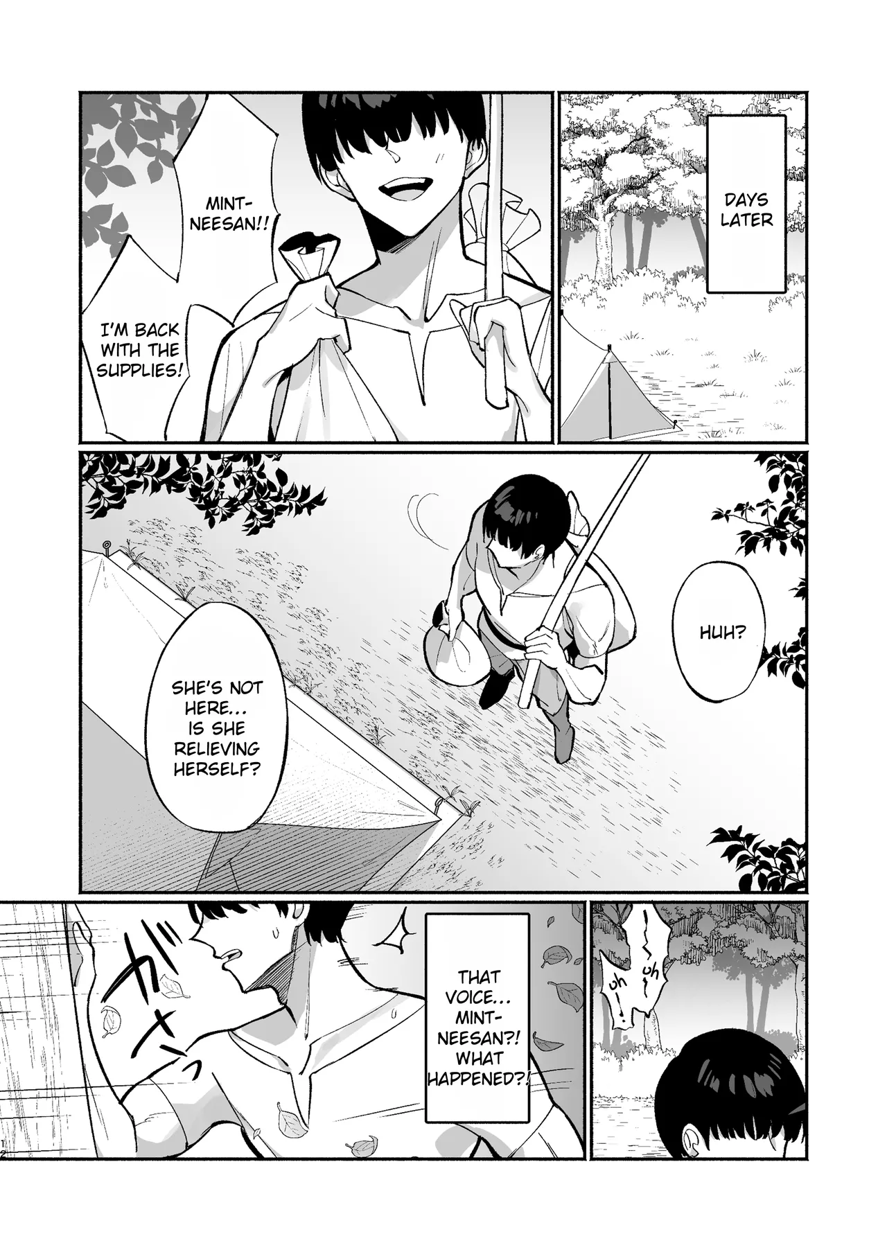 Mint-neesan wants to be lovey-dovey with Warrior-kun ~Seduced by the aggressive short-stack healer~ page 11