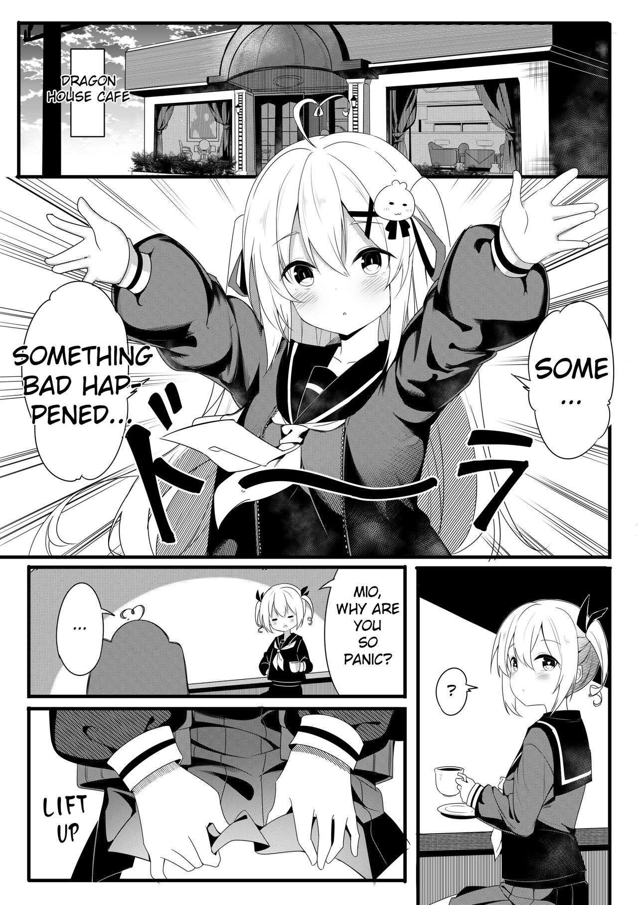 Mio's panties are missing page 1