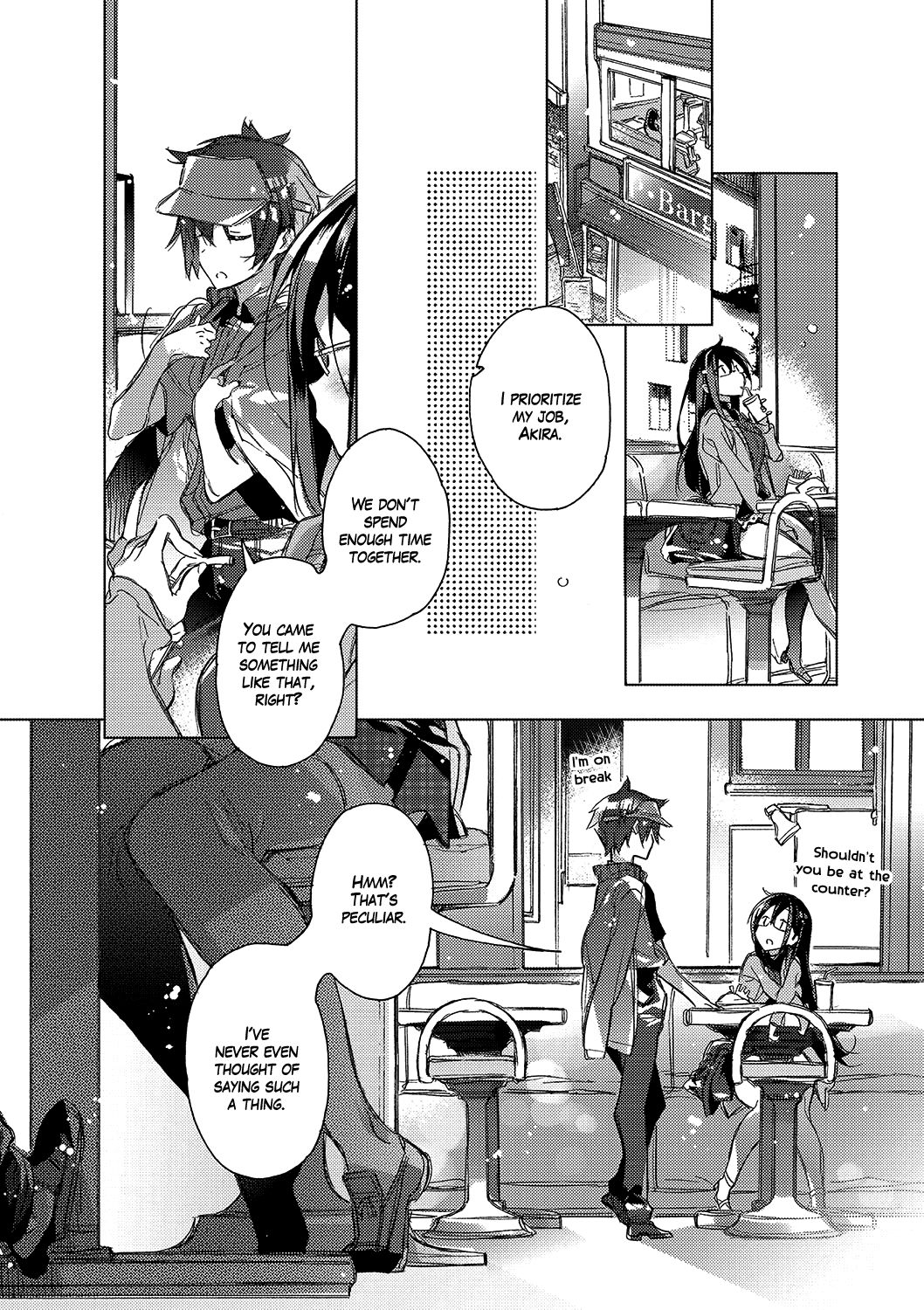 Mirai Chirari (Akai Ito ga Tsunagaru Anata to KISS ga Shitai.) [English] =White Symphony= page 2