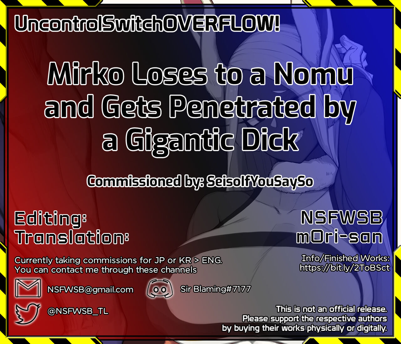 Mirko Loses to a Nomu and Gets Penetrated by a Gigantic Dick page 6