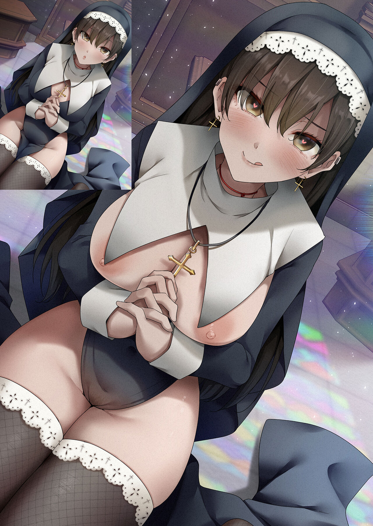 Mishiranu Joshikousei ni Kankin sareta Toki no Gashuu 3+|與陌生女子共處一室之畫集 3+ page 10