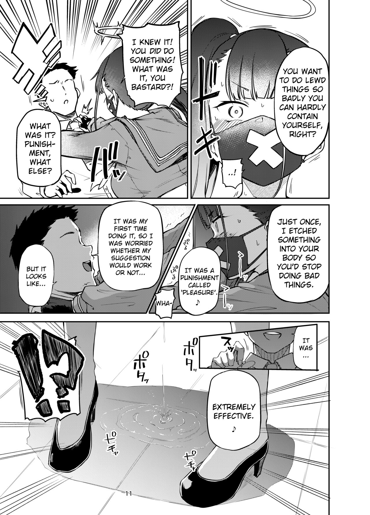 Miss Delinquent's Punishment Club page 11