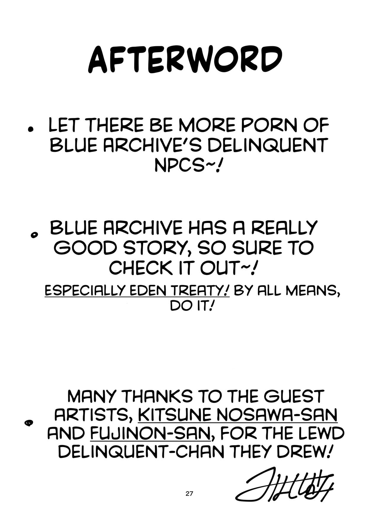 Miss Delinquent's Punishment Club page 27